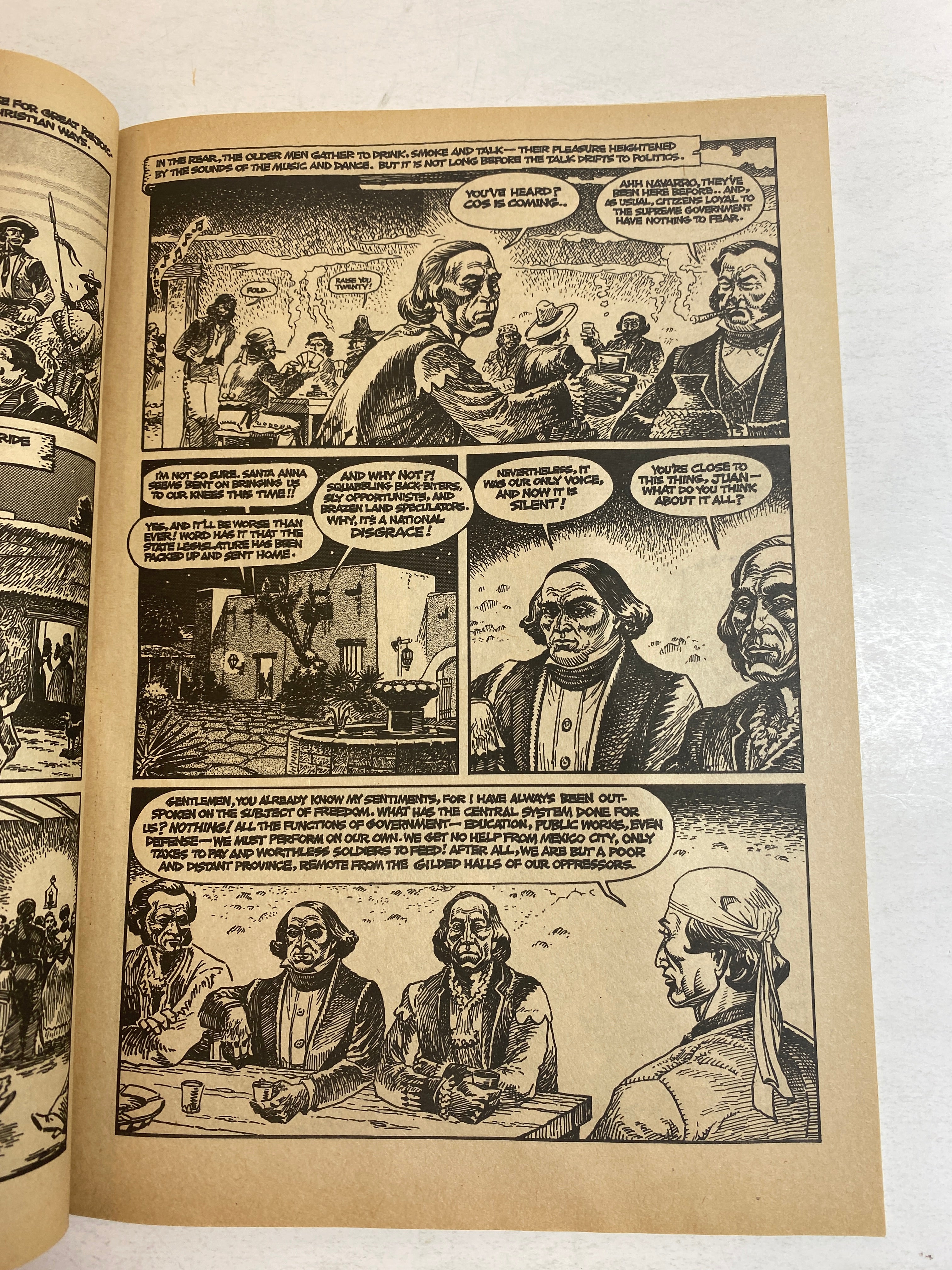 Recuerdo El Alamo Last Gasp 1979 Comic