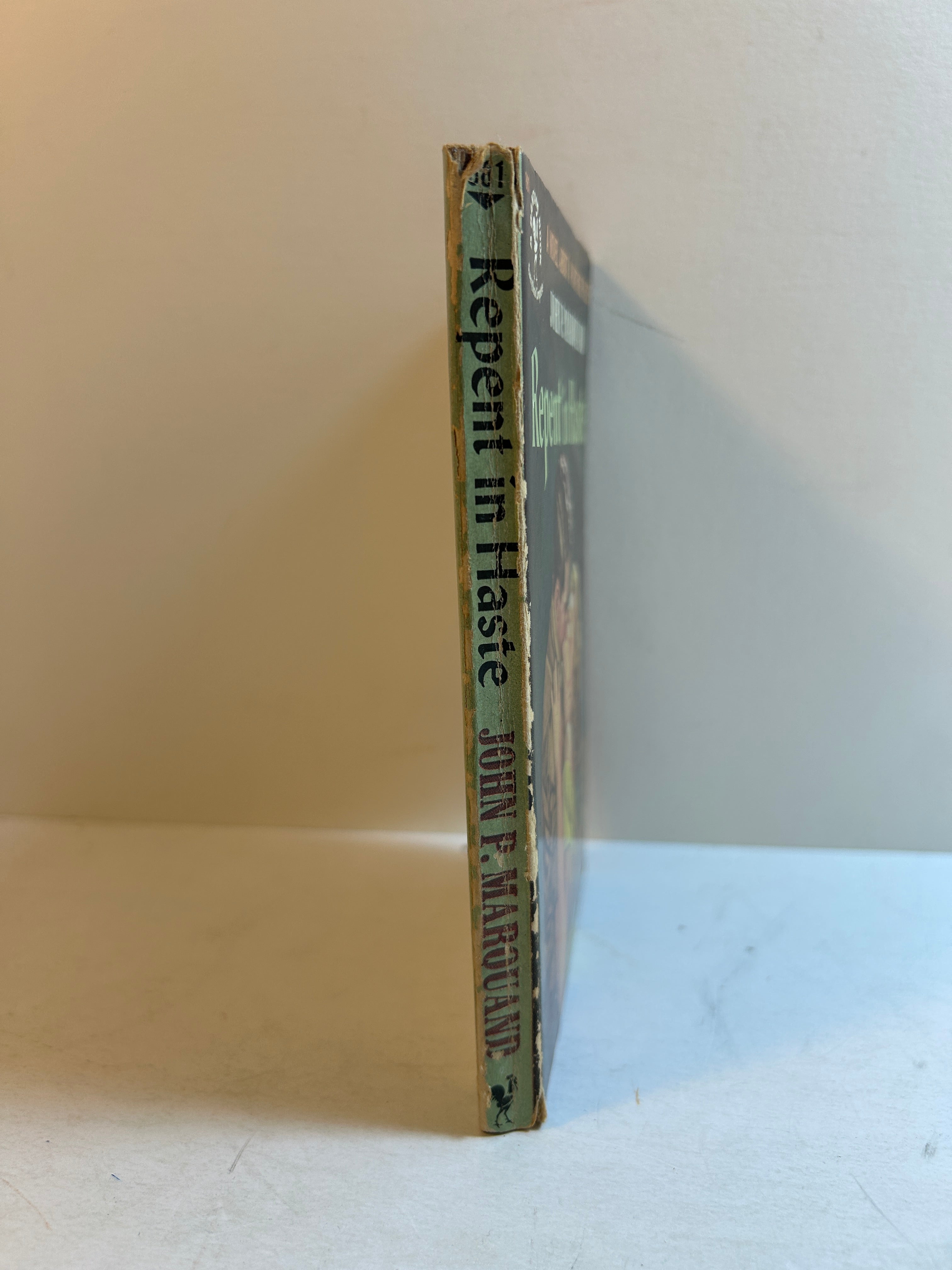 Repent in Haste by John P. Marquand 1st Printing Bantam Book 1951 SC