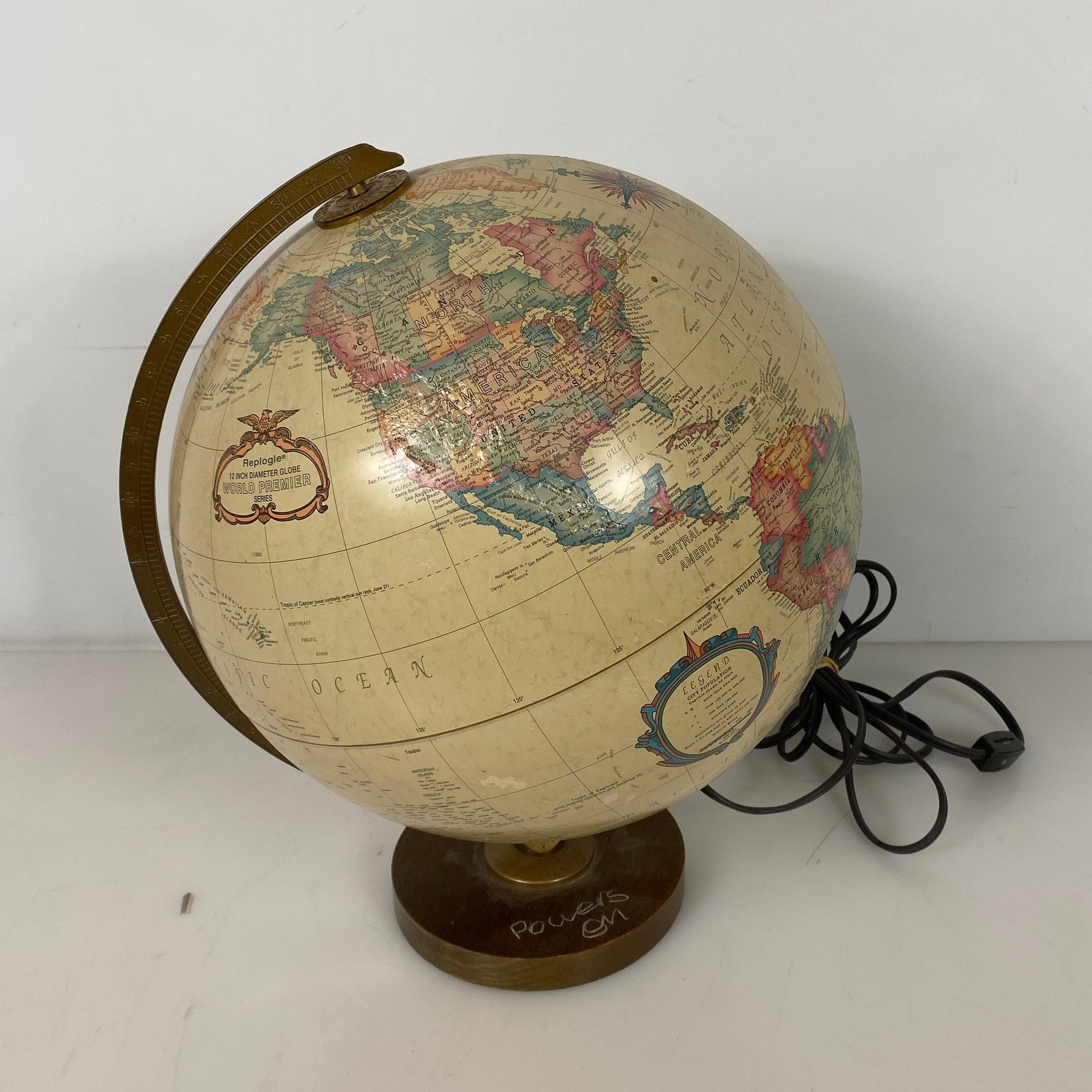 Replogle 12" Diameter Globe World Premier Series