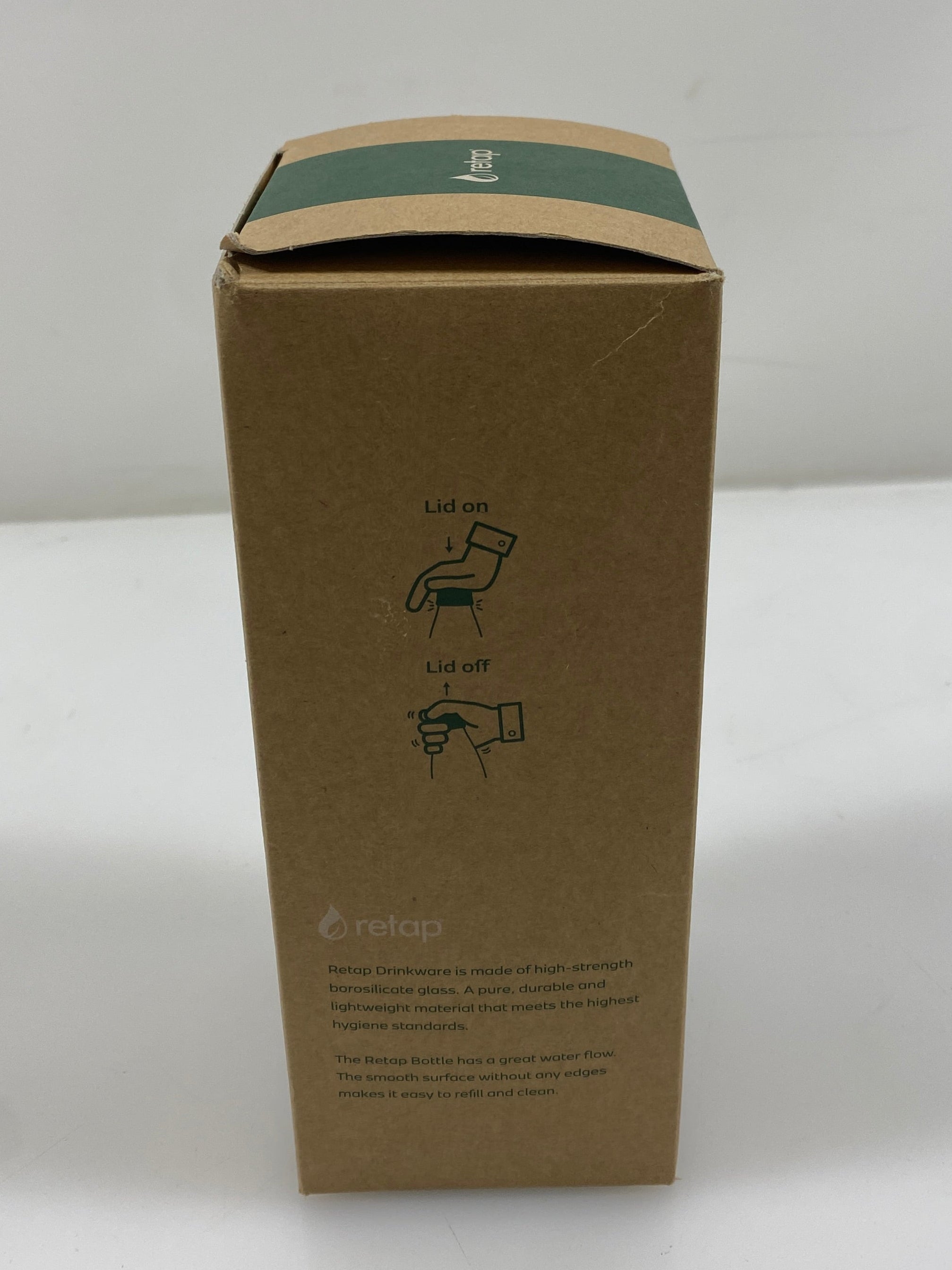Retap #05 Half Liter Glass Bottle *New*