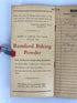 Rumford Baking Powder vintage stock book