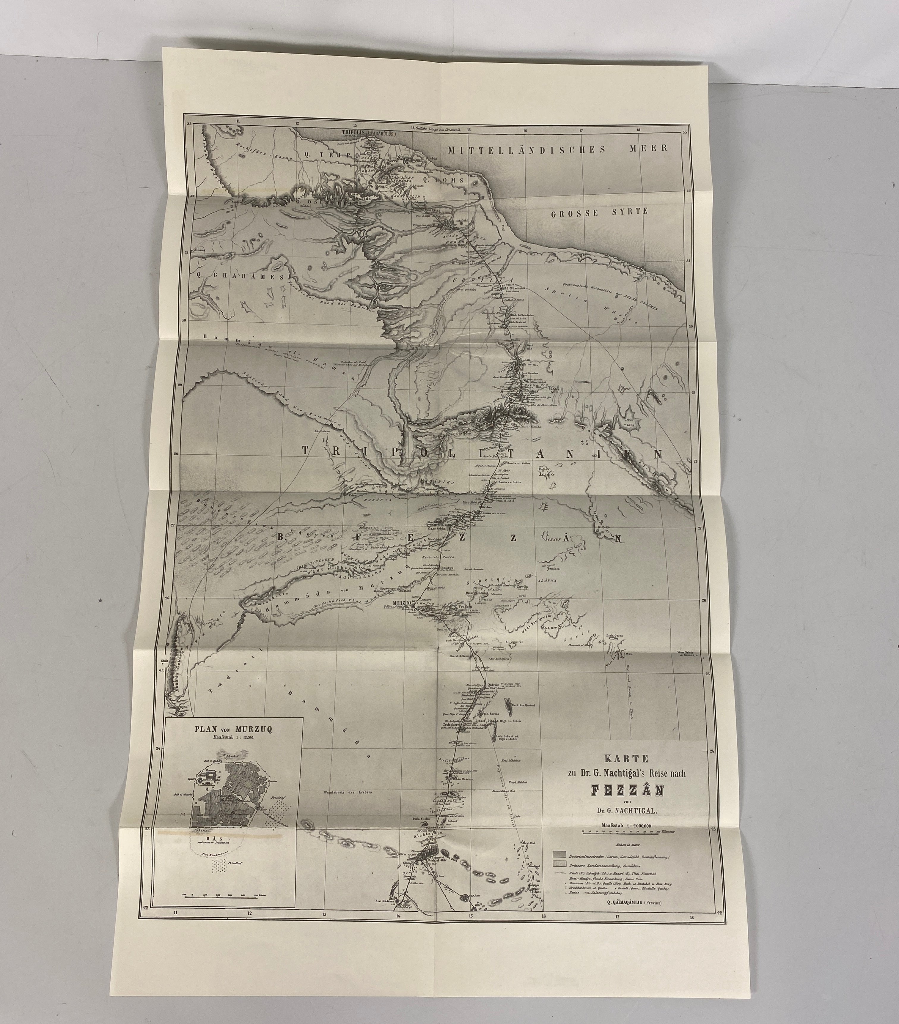 Sahara and Sudan Volume 1 by G. Nachtigal 1974 Ex-Library HC w/Maps