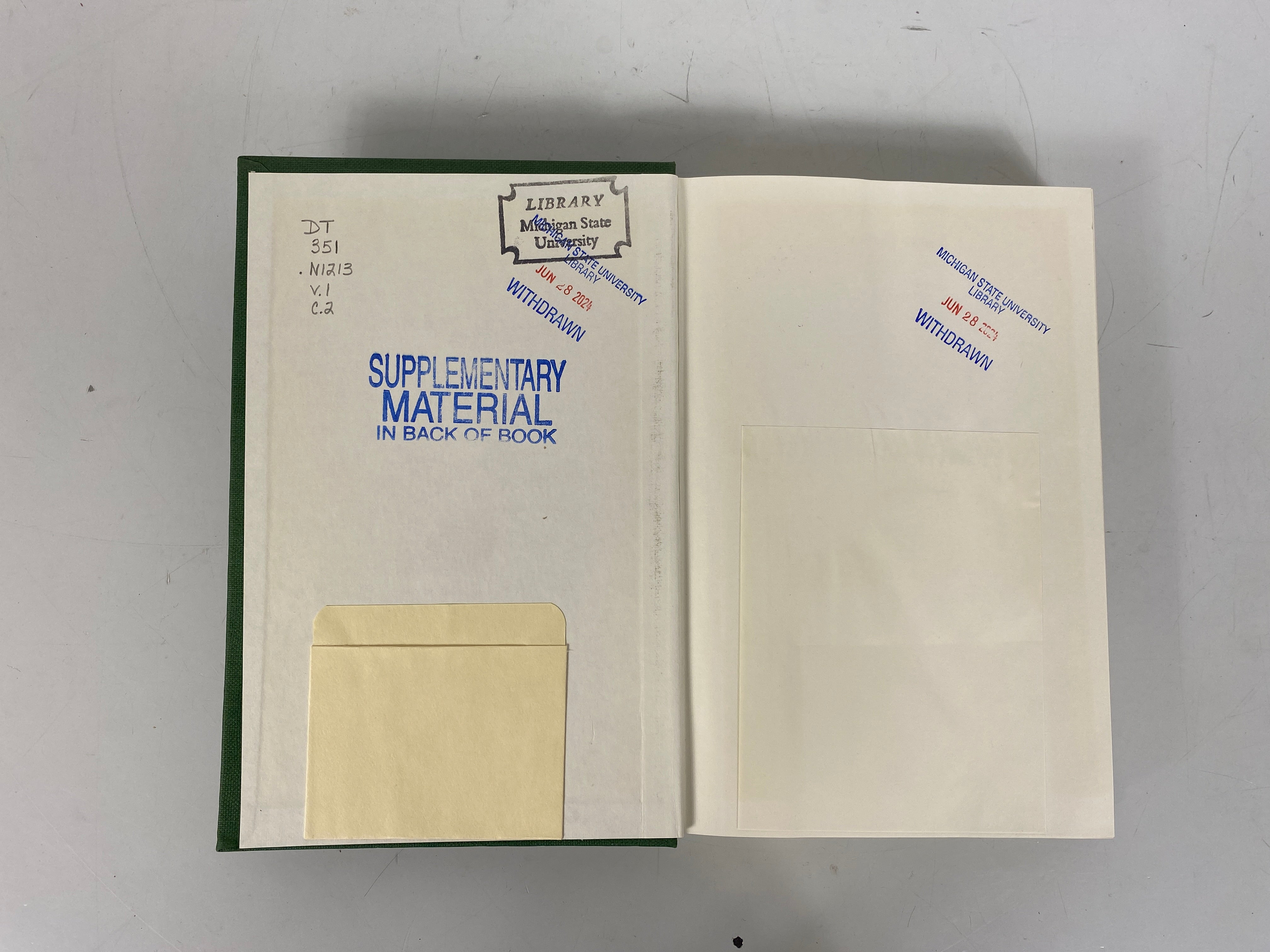 Sahara and Sudan Volume 1 by G. Nachtigal 1974 Ex-Library HC w/Maps