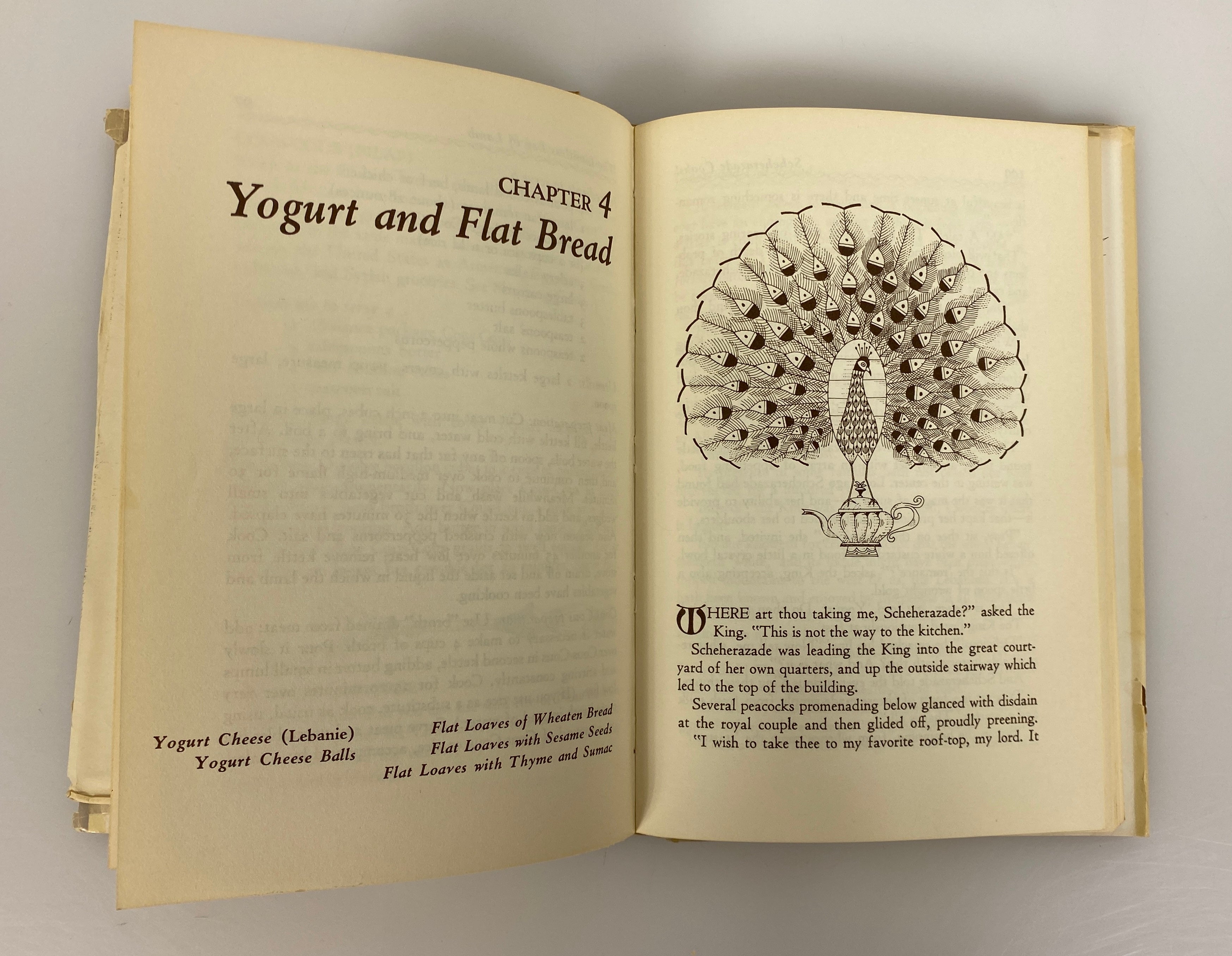 Scheherazade Cooks! by Wadeeha Atiyeh 1960 Vintage HC DJ w Ephemera