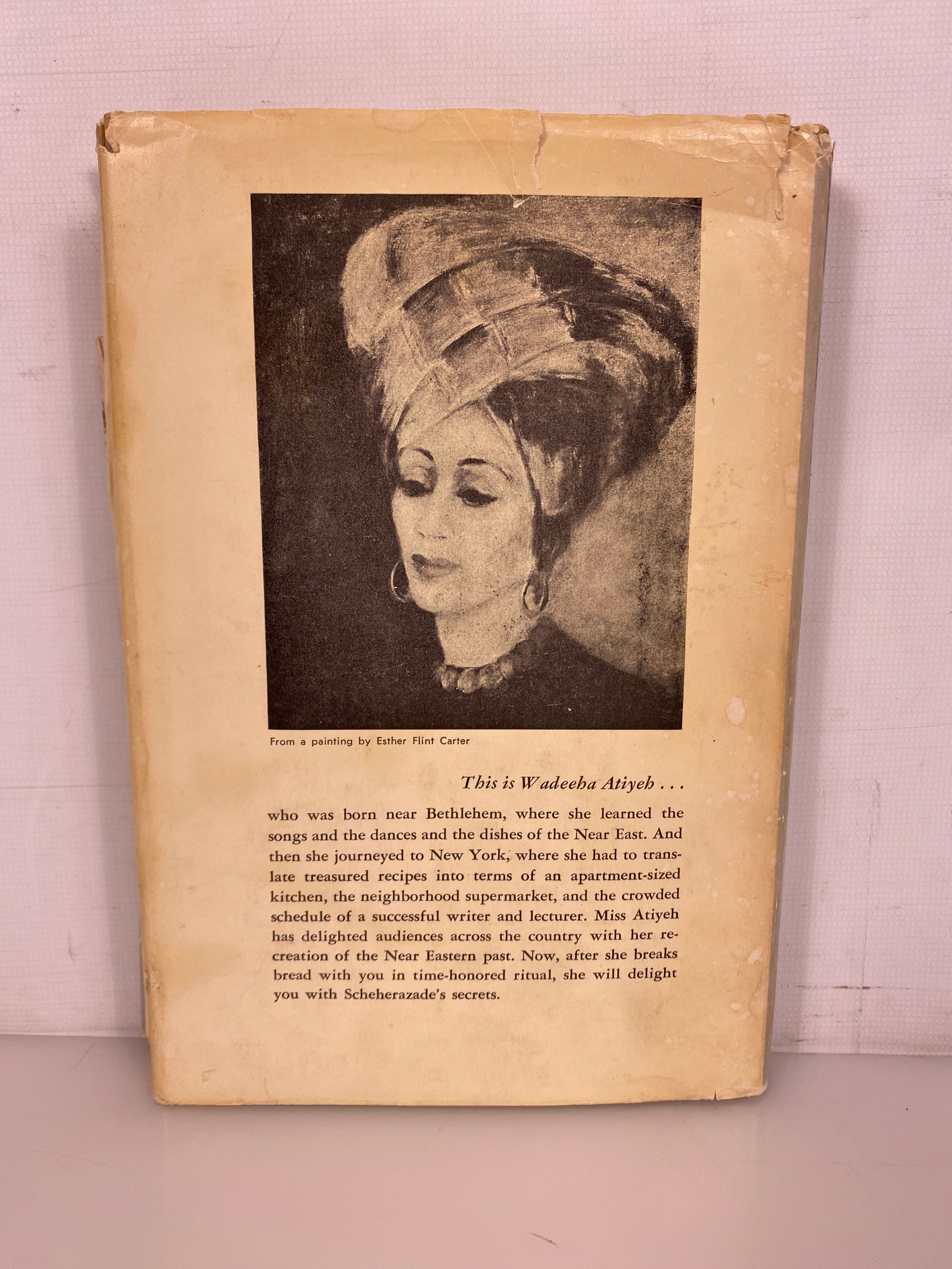 Scheherazade Cooks! by Wadeeha Atiyeh 1960 Vintage HC DJ w Ephemera