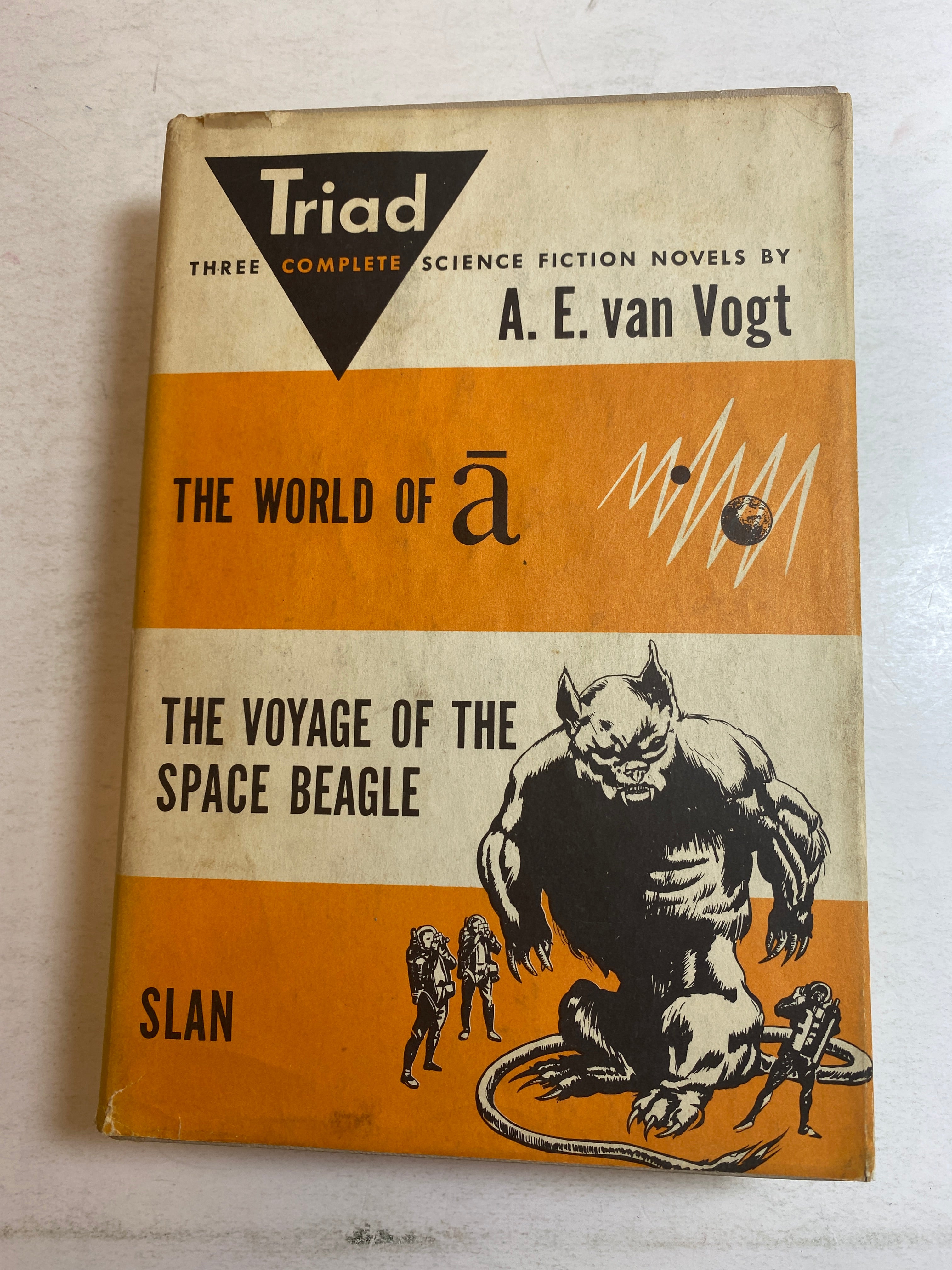 Science Fiction Novel Triad AE van Vogt HCDJ 1951