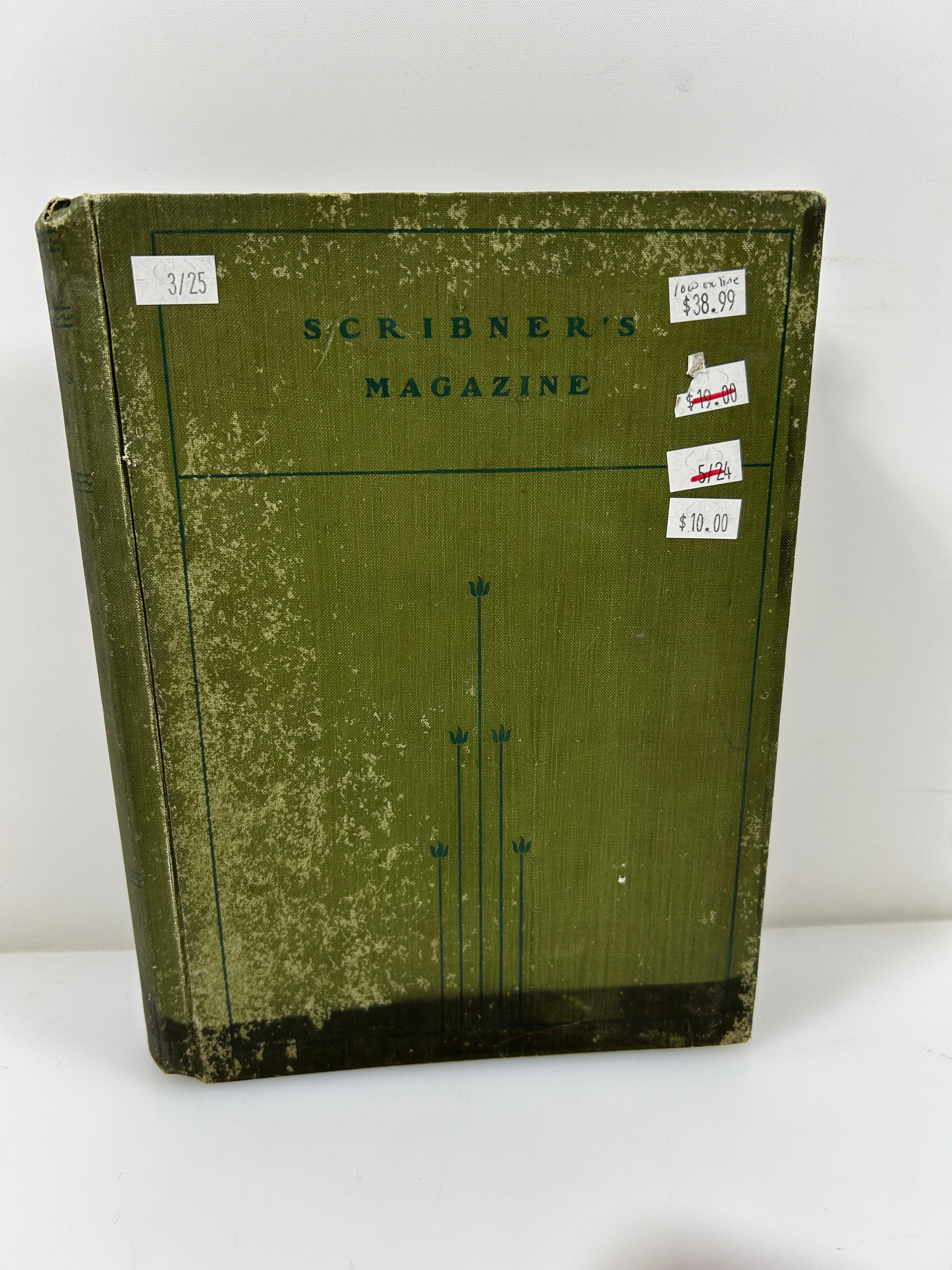 Scribner's Magazines Jan-March 1900 in Weiss Binder