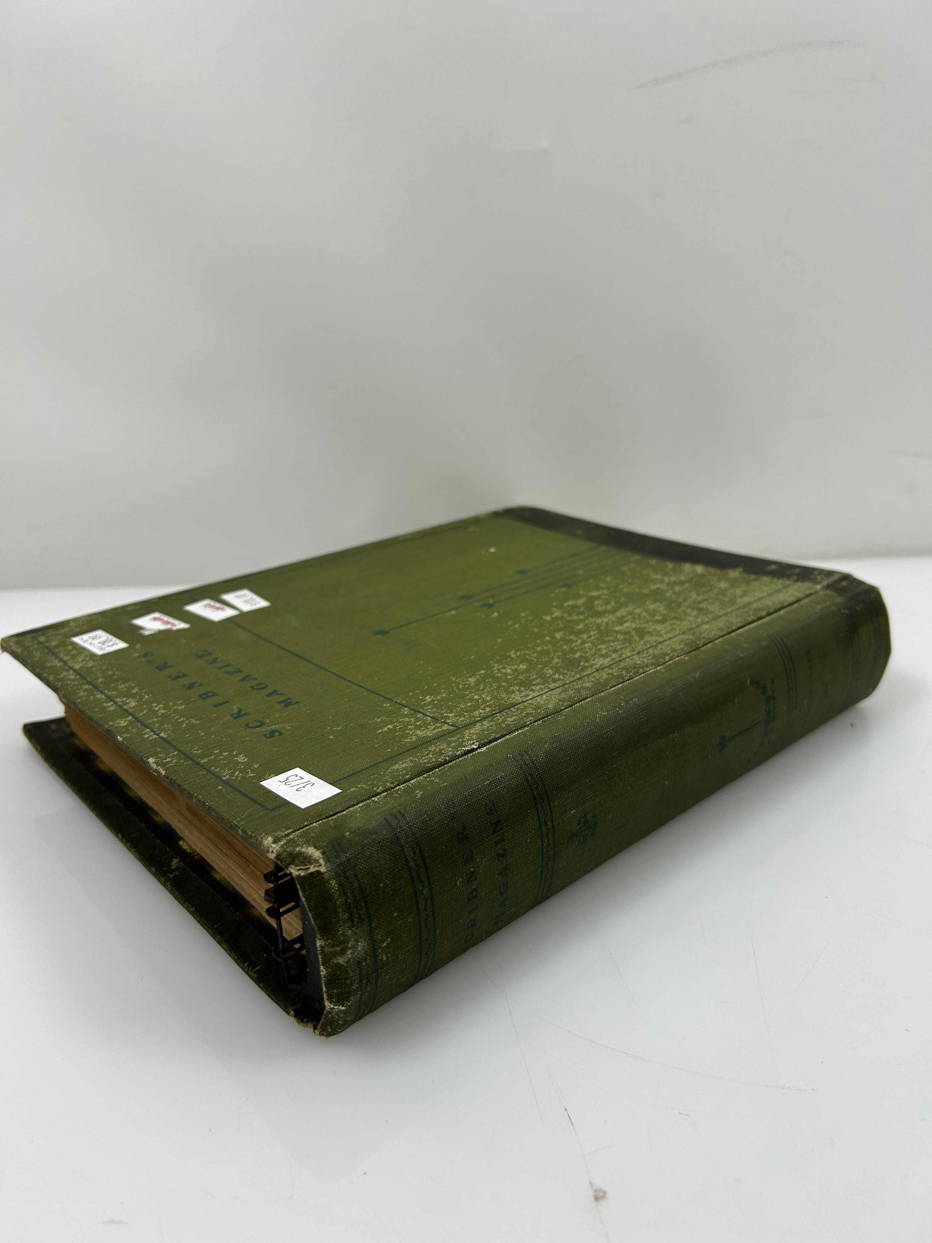 Scribner's Magazines Jan-March 1900 in Weiss Binder