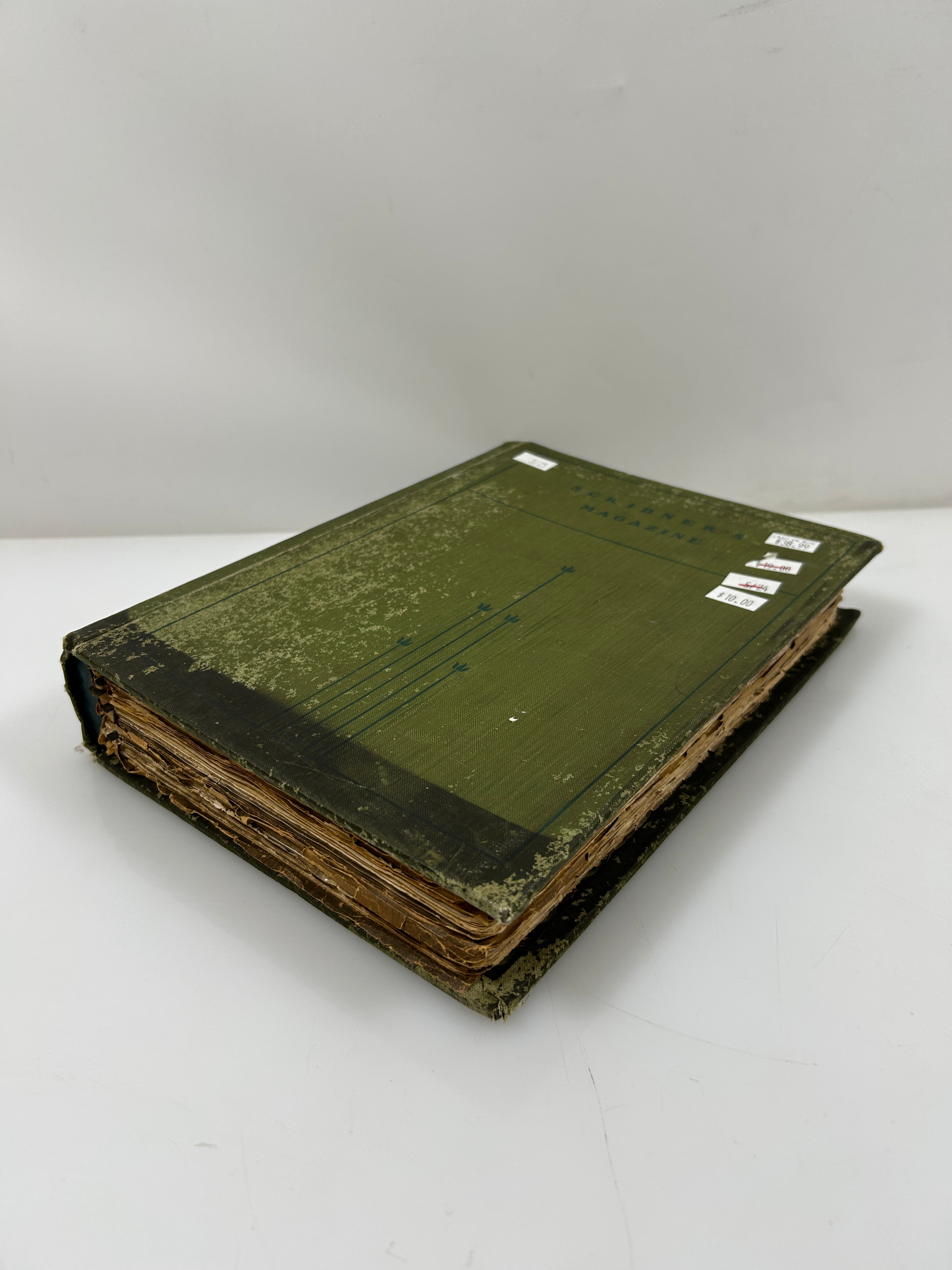 Scribner's Magazines Jan-March 1900 in Weiss Binder