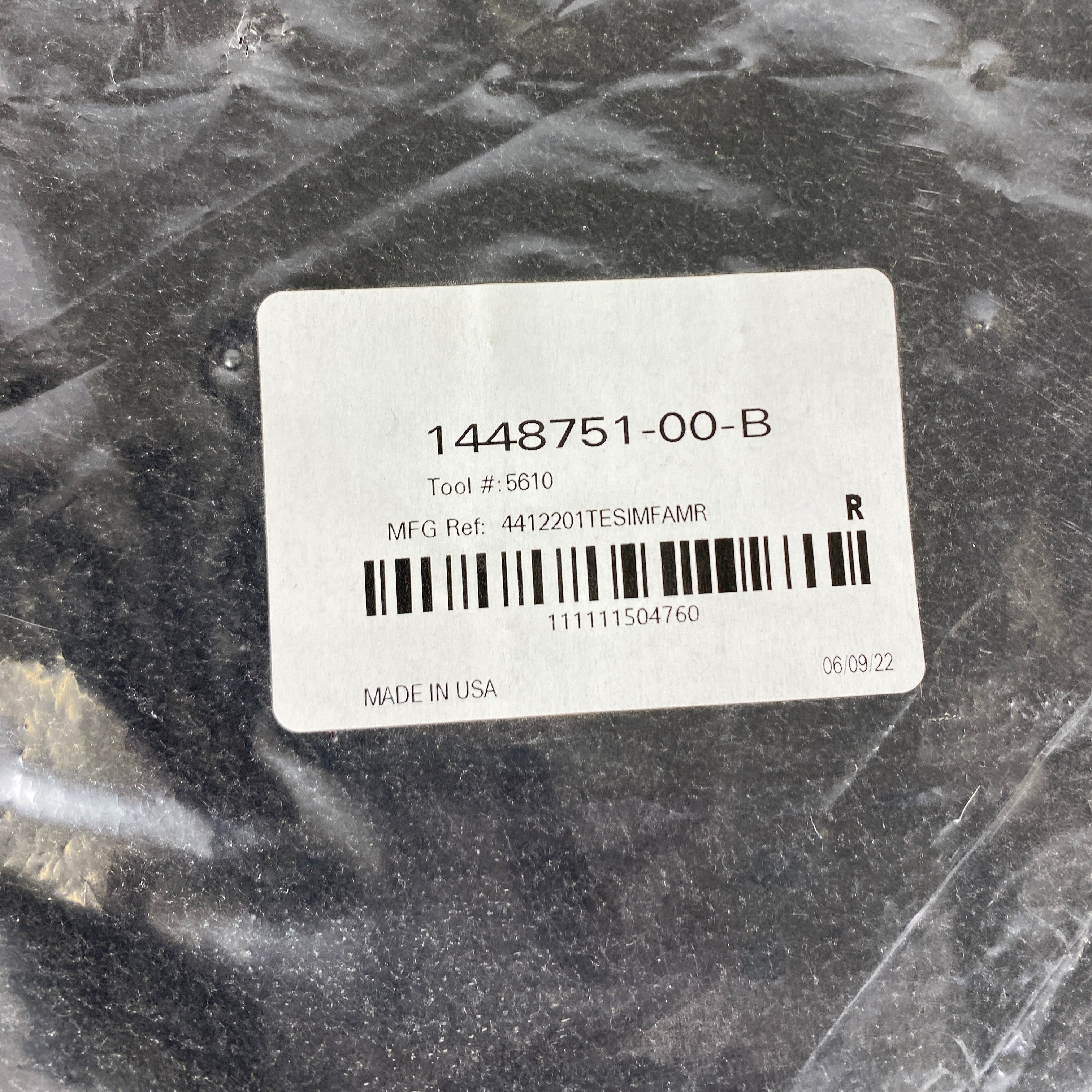 Set of 3 Tesla Model Y Black Floormats