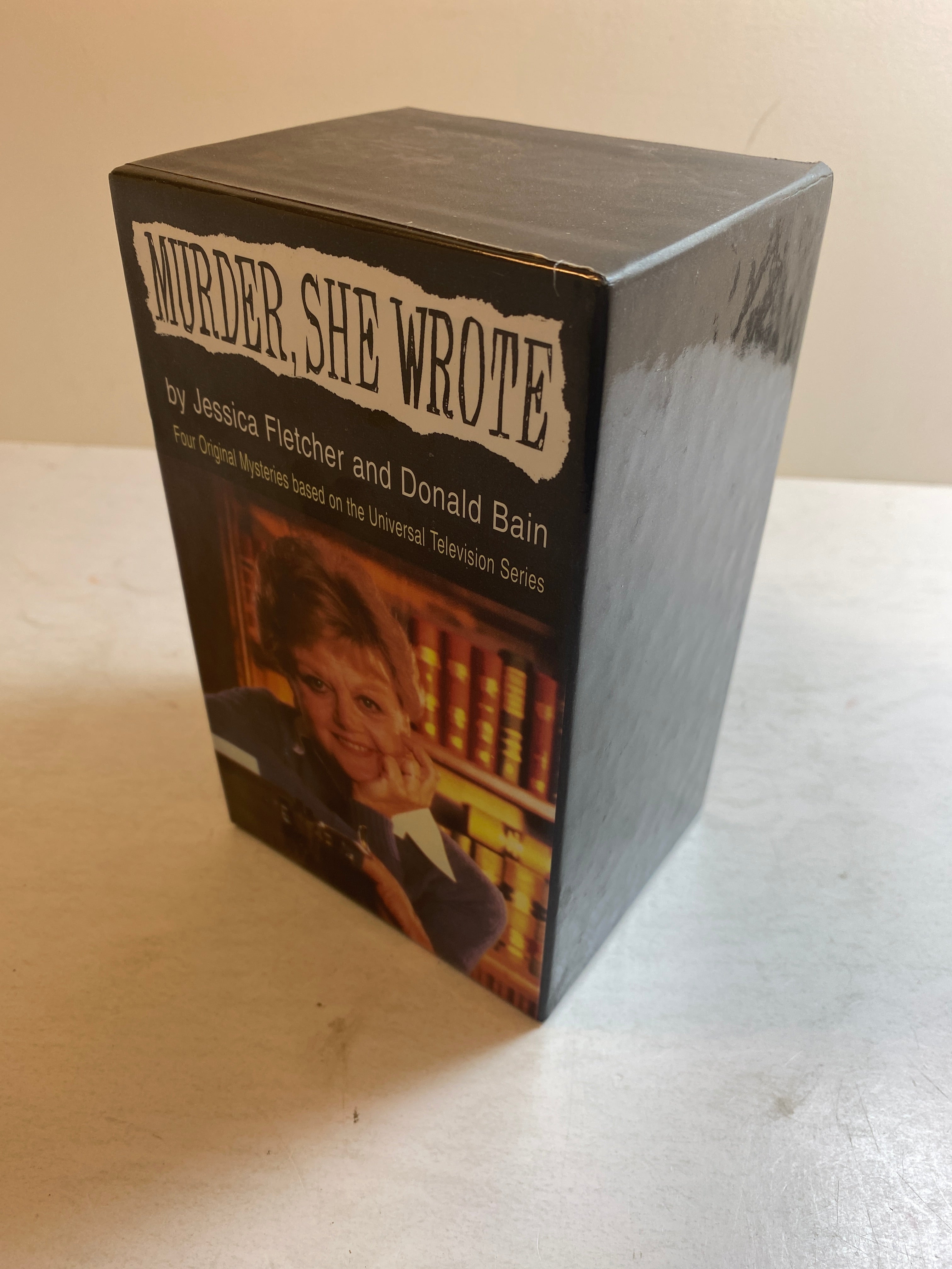 Set of 4 Murder, She Wrote Books SC 1997