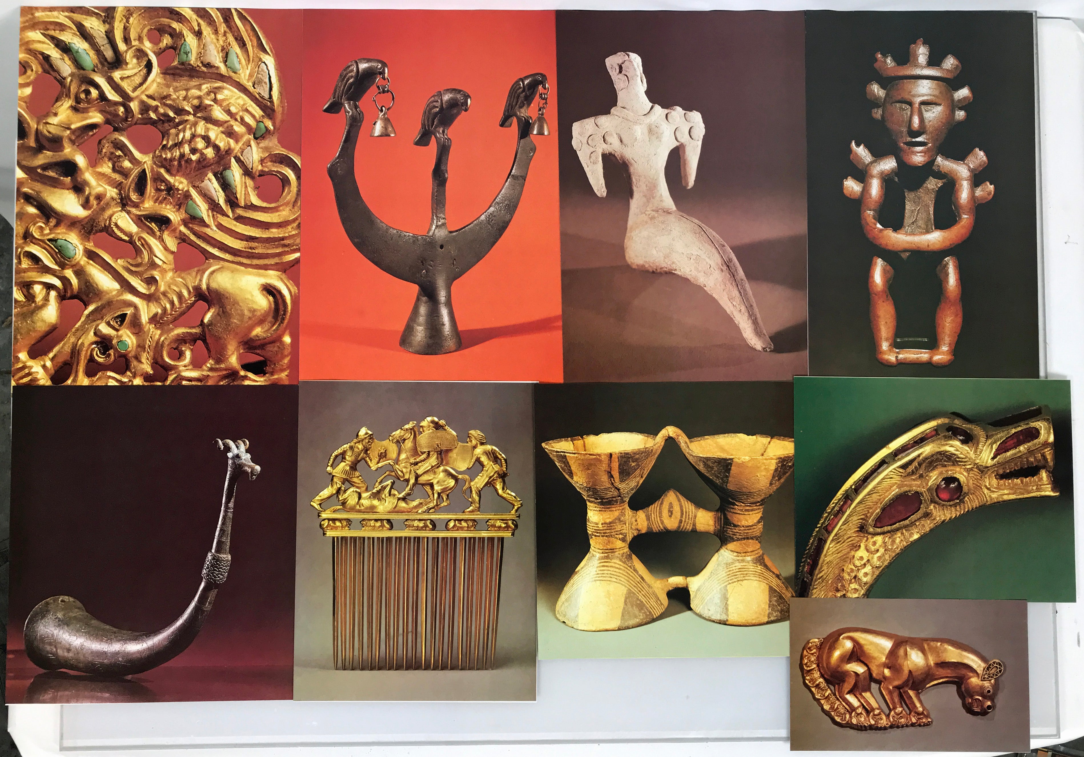 Set of Prints from The Hermitage - Prehistoric Culture