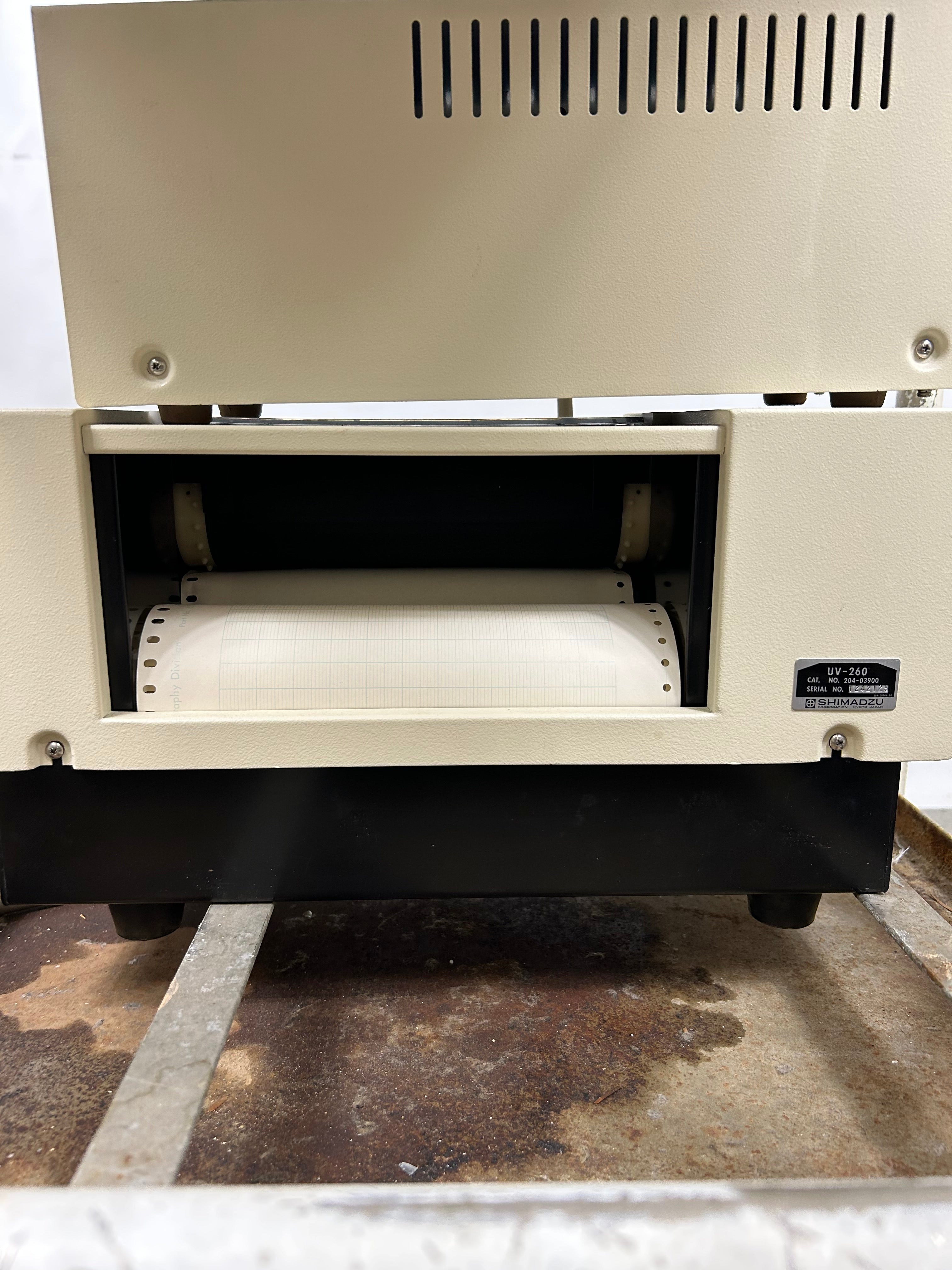 Shimadzu UV-260 UV-VIS Spectrophotometer with CPS-260 Controller