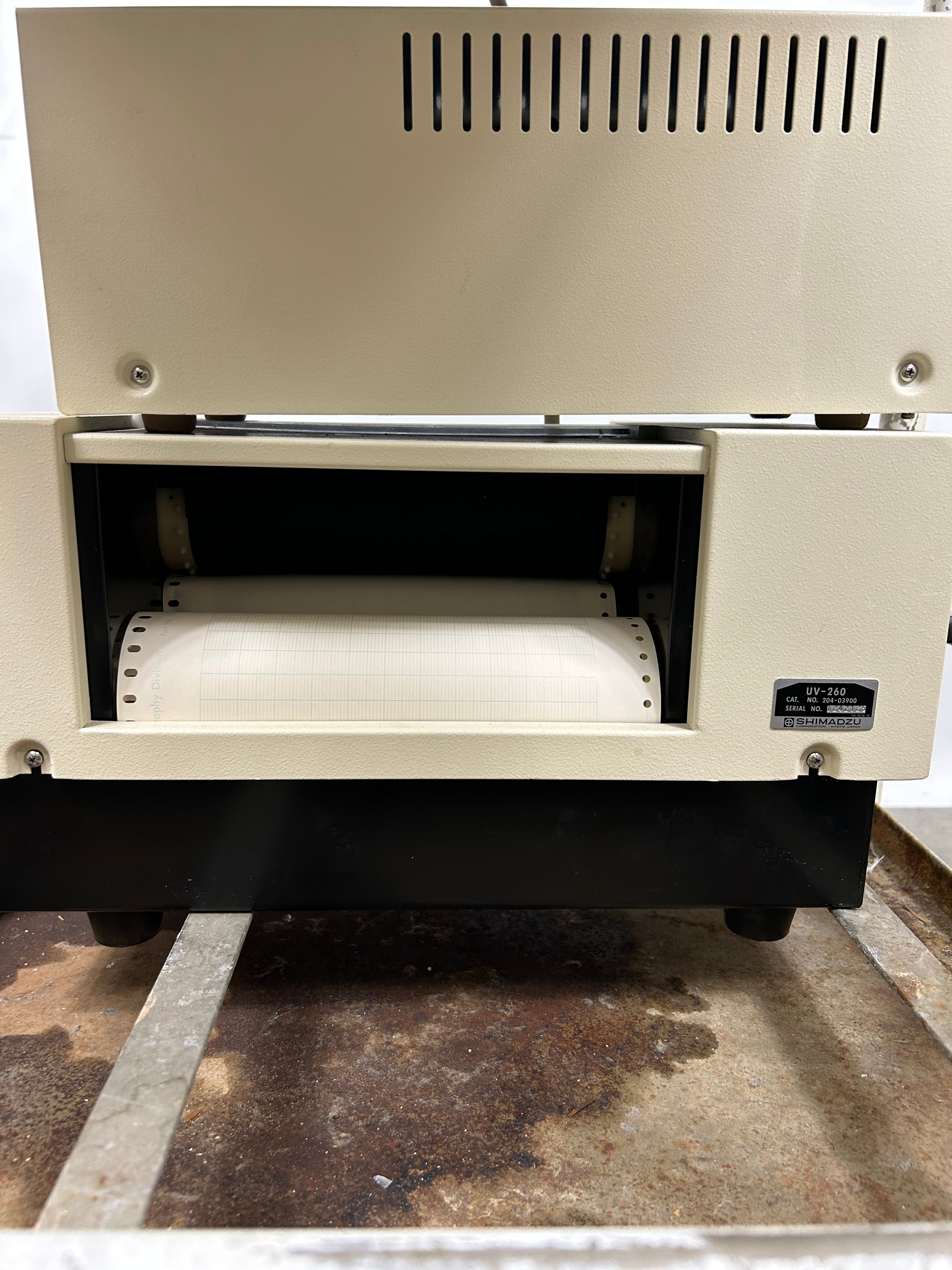 Shimadzu UV-260 UV-VIS Spectrophotometer with CPS-260 Controller