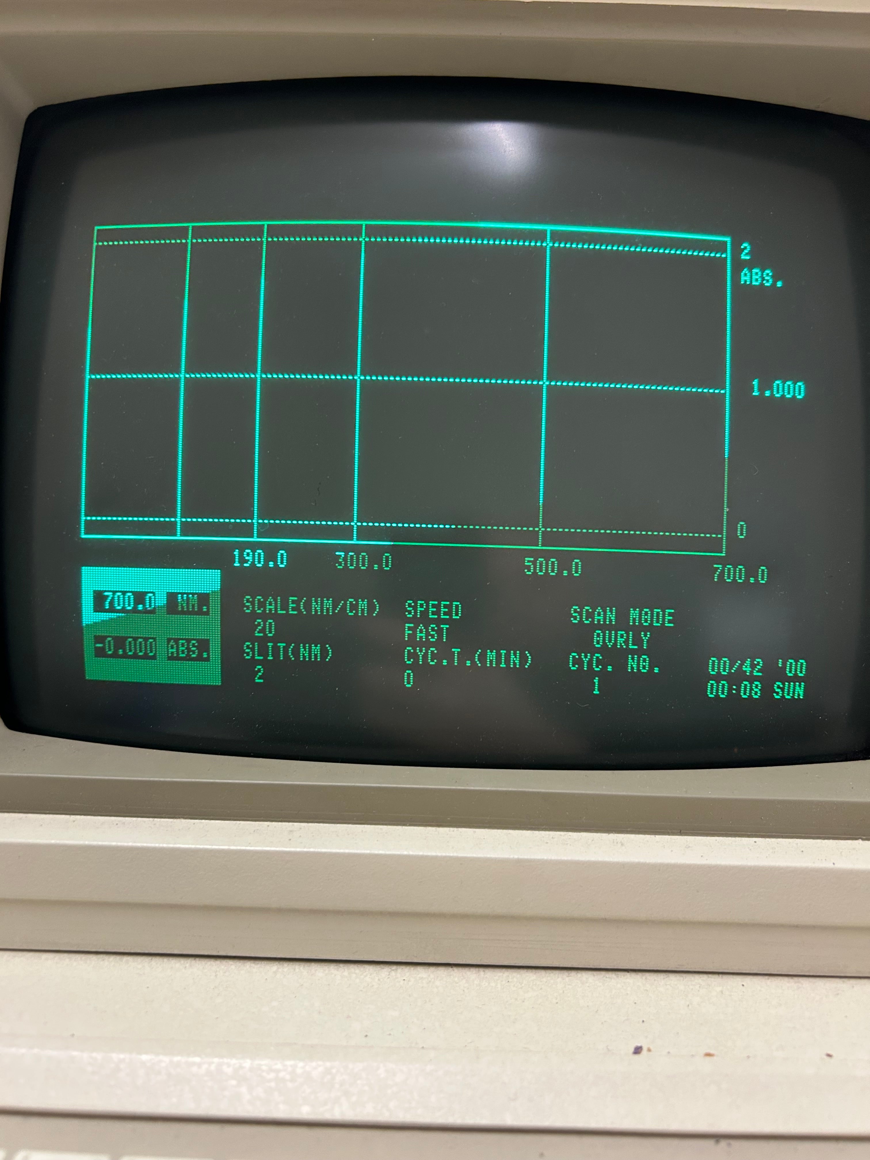 Shimadzu UV-260 UV-VIS Spectrophotometer with CPS-260 Controller