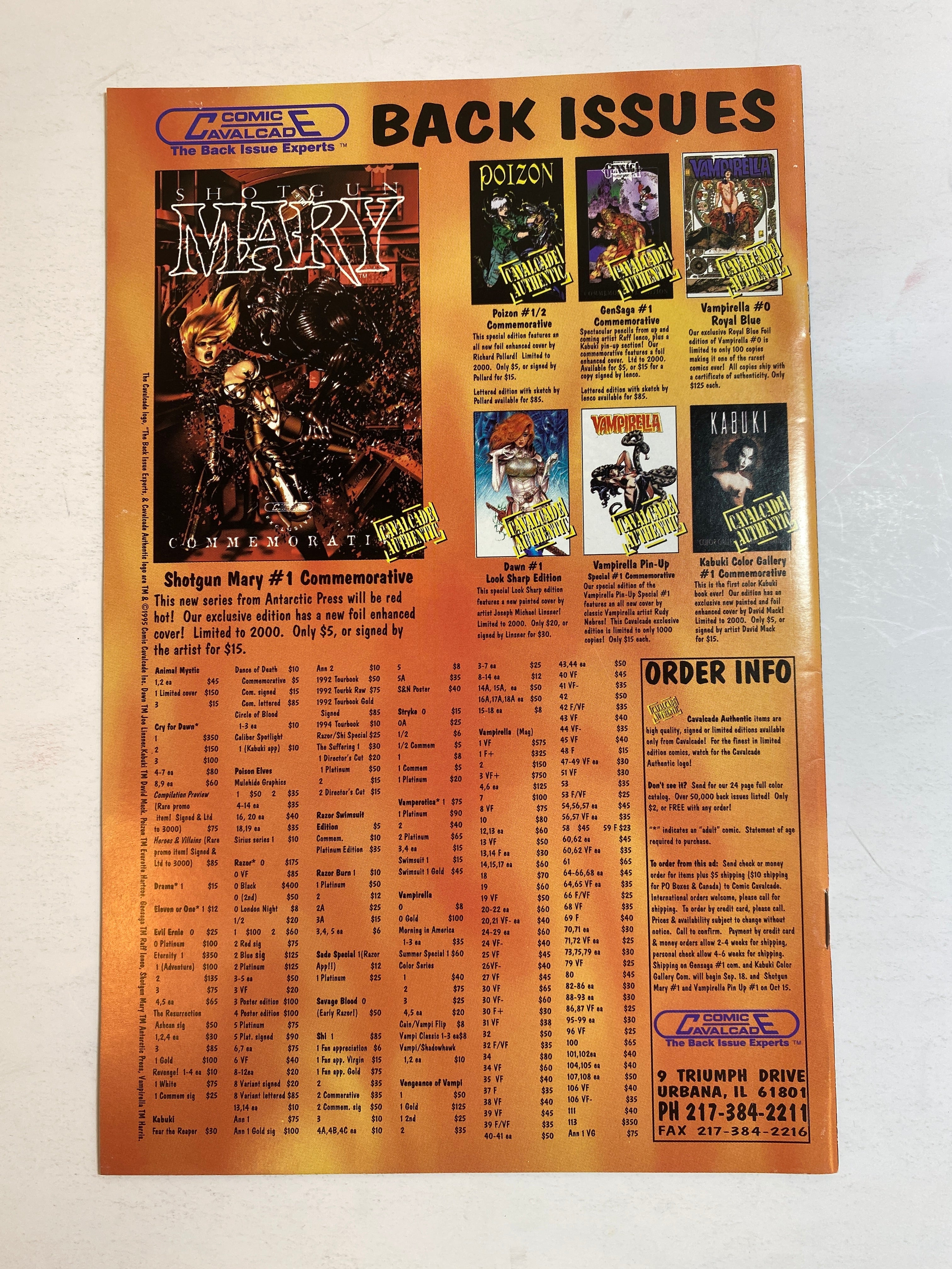 Shotgun Mary Comic Antarctic Press 1995