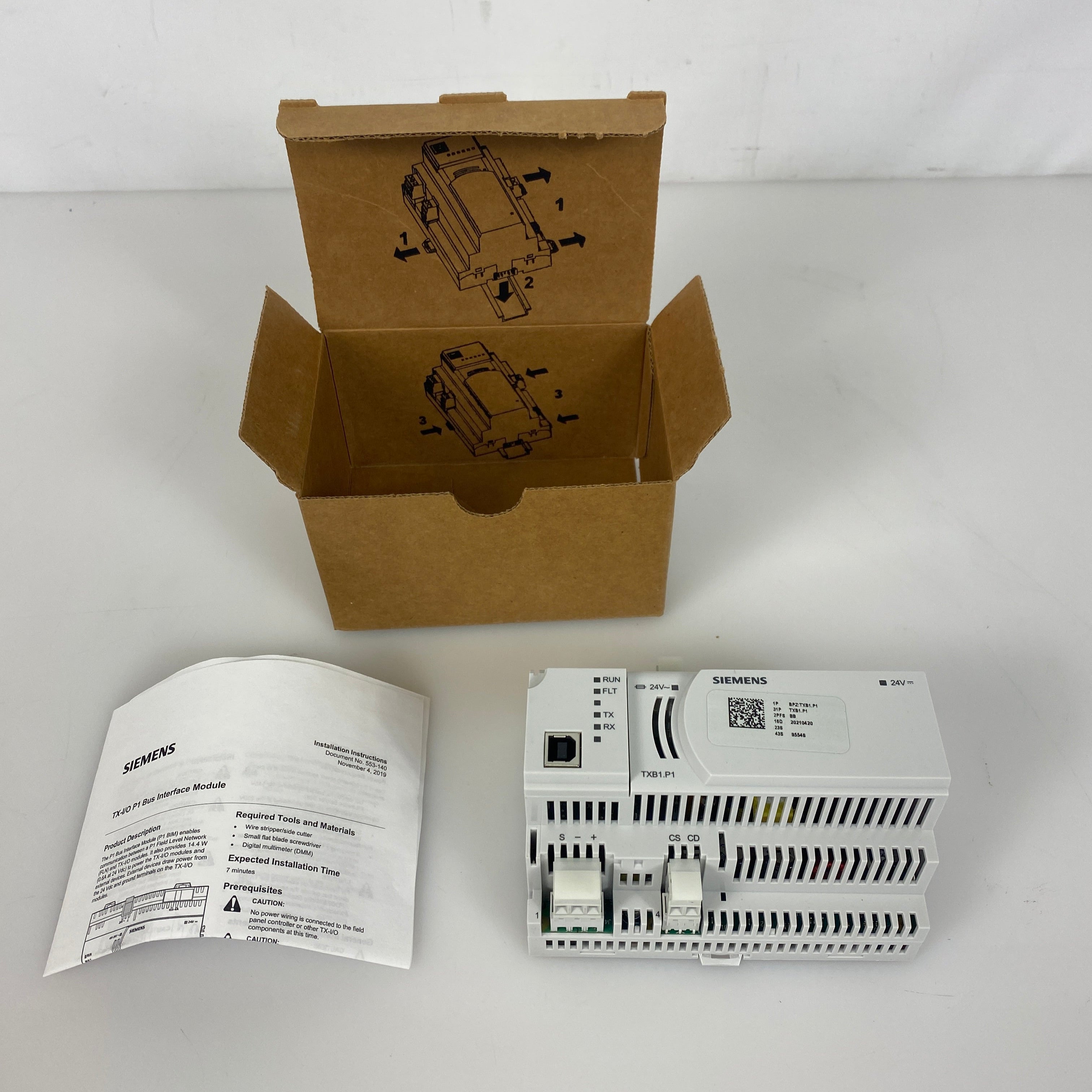 Siemens TX-1/0 P1 Bus Interface Module