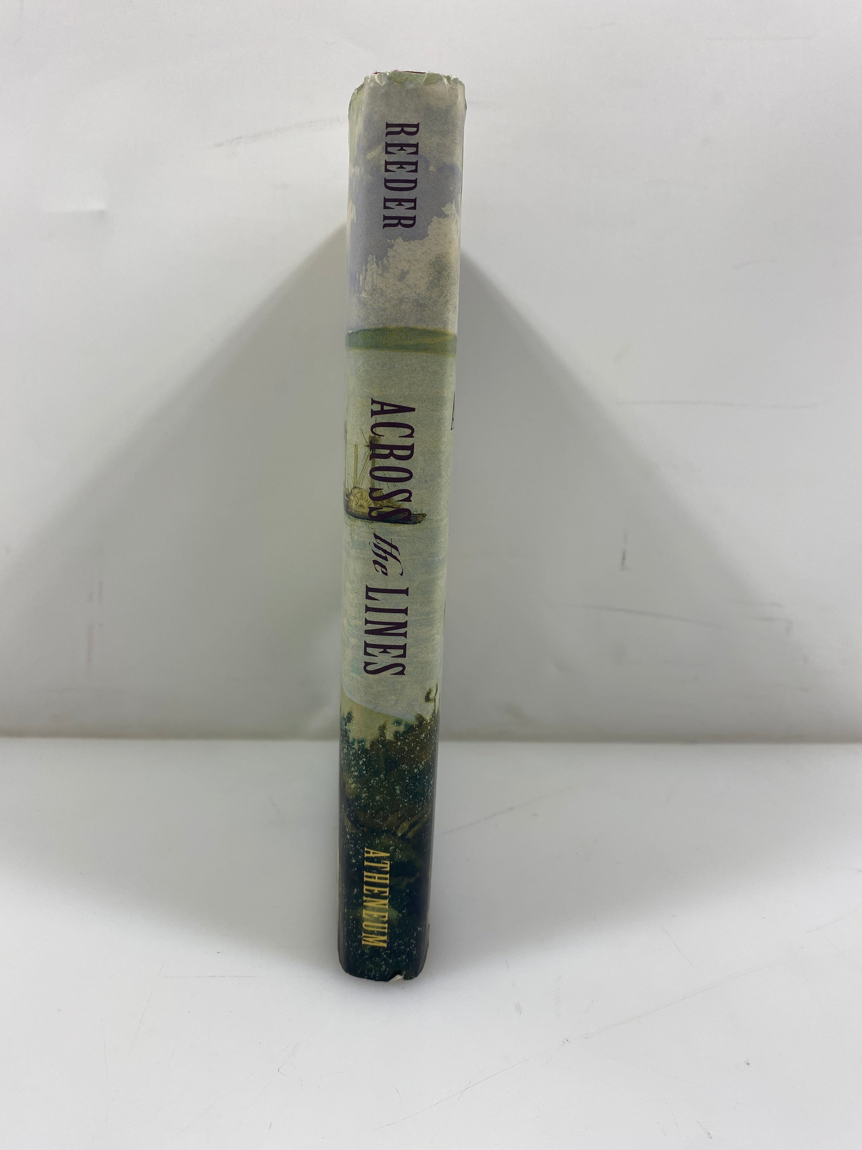 *Signed* Across the Lines Carolyn Reeder 1st Ed. 1997 HCDJ