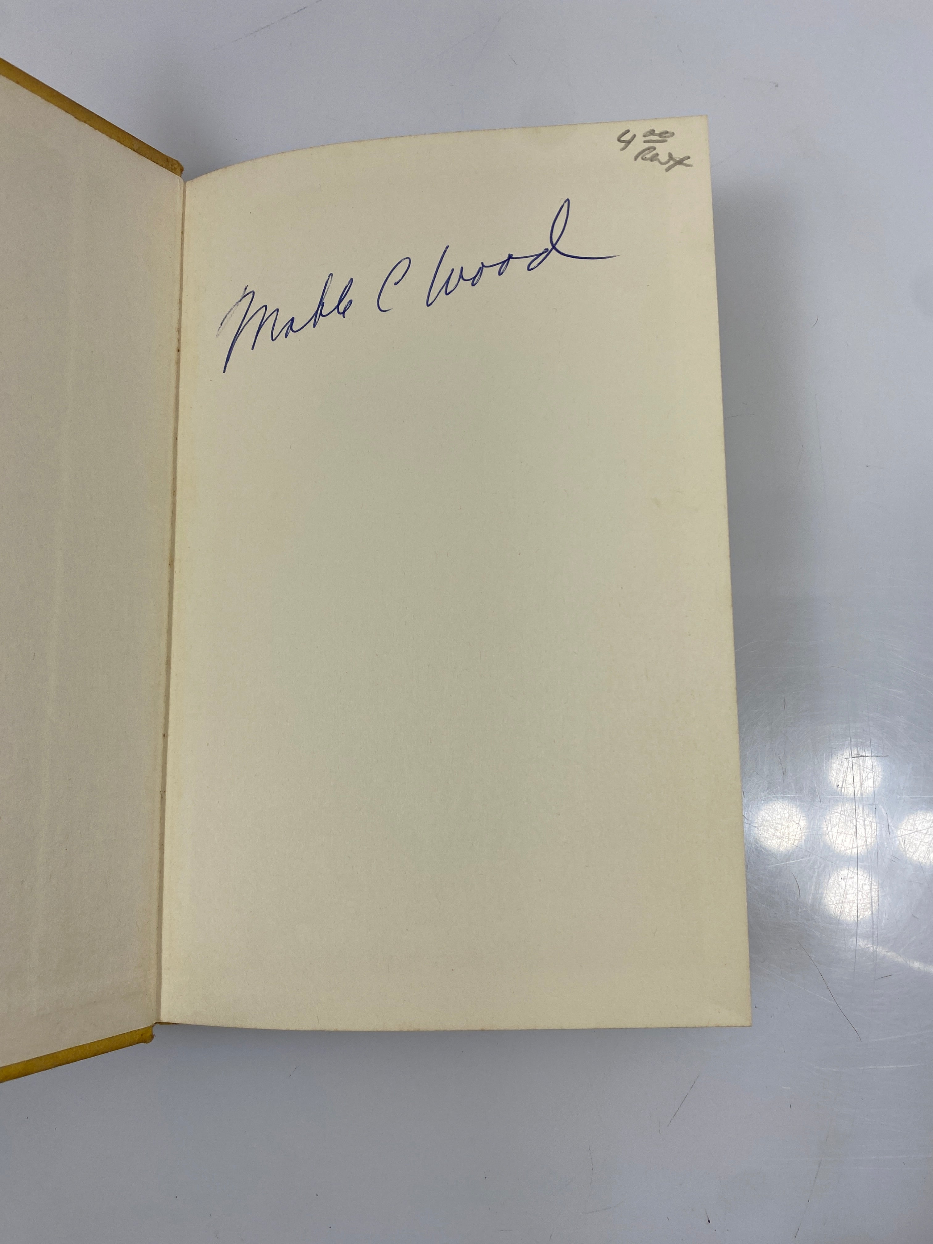 *Signed* Scooterville U.S.A. by Mable Wood 1962 Ex-Library HC