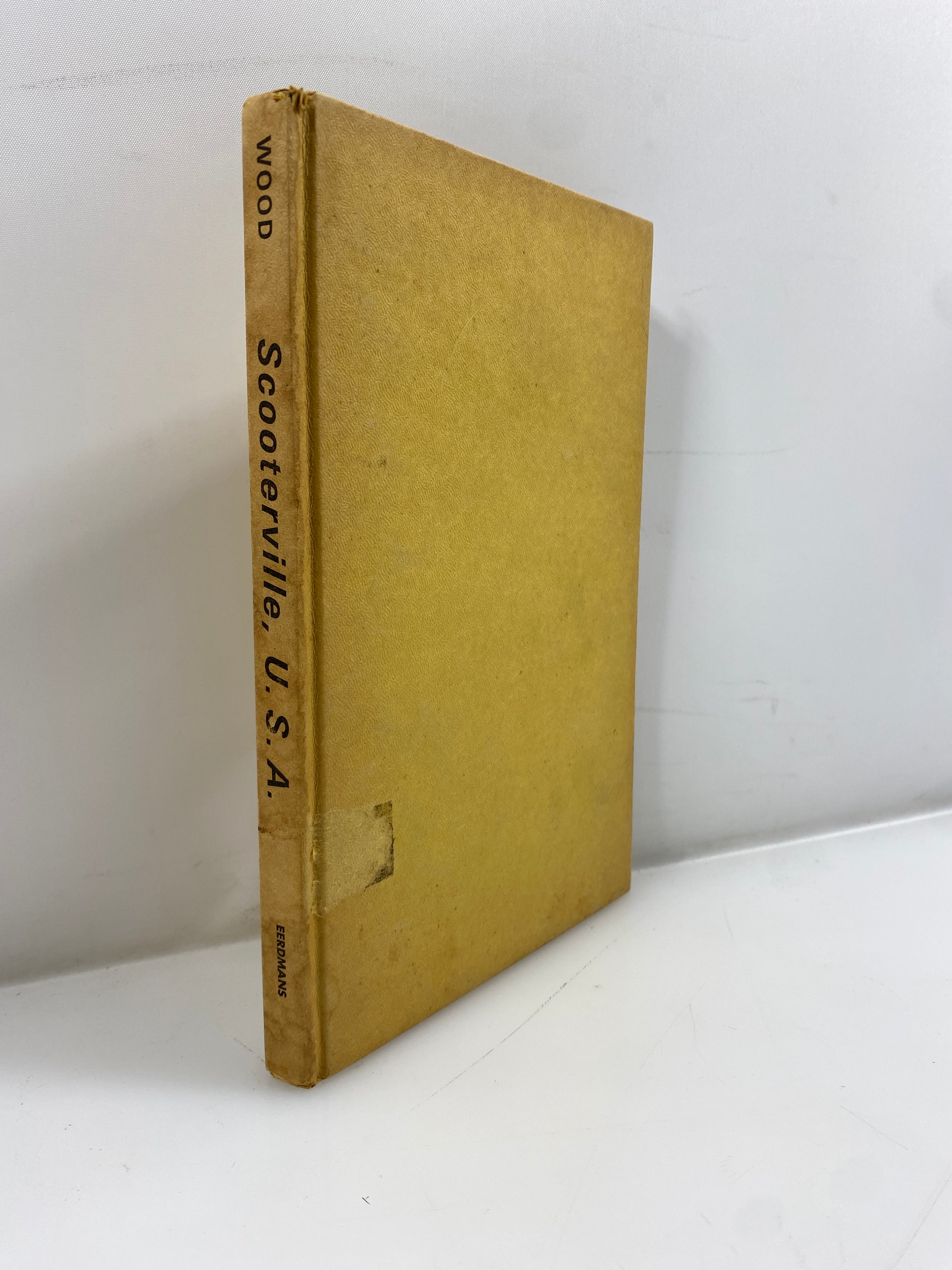 *Signed* Scooterville U.S.A. by Mable Wood 1962 Ex-Library HC