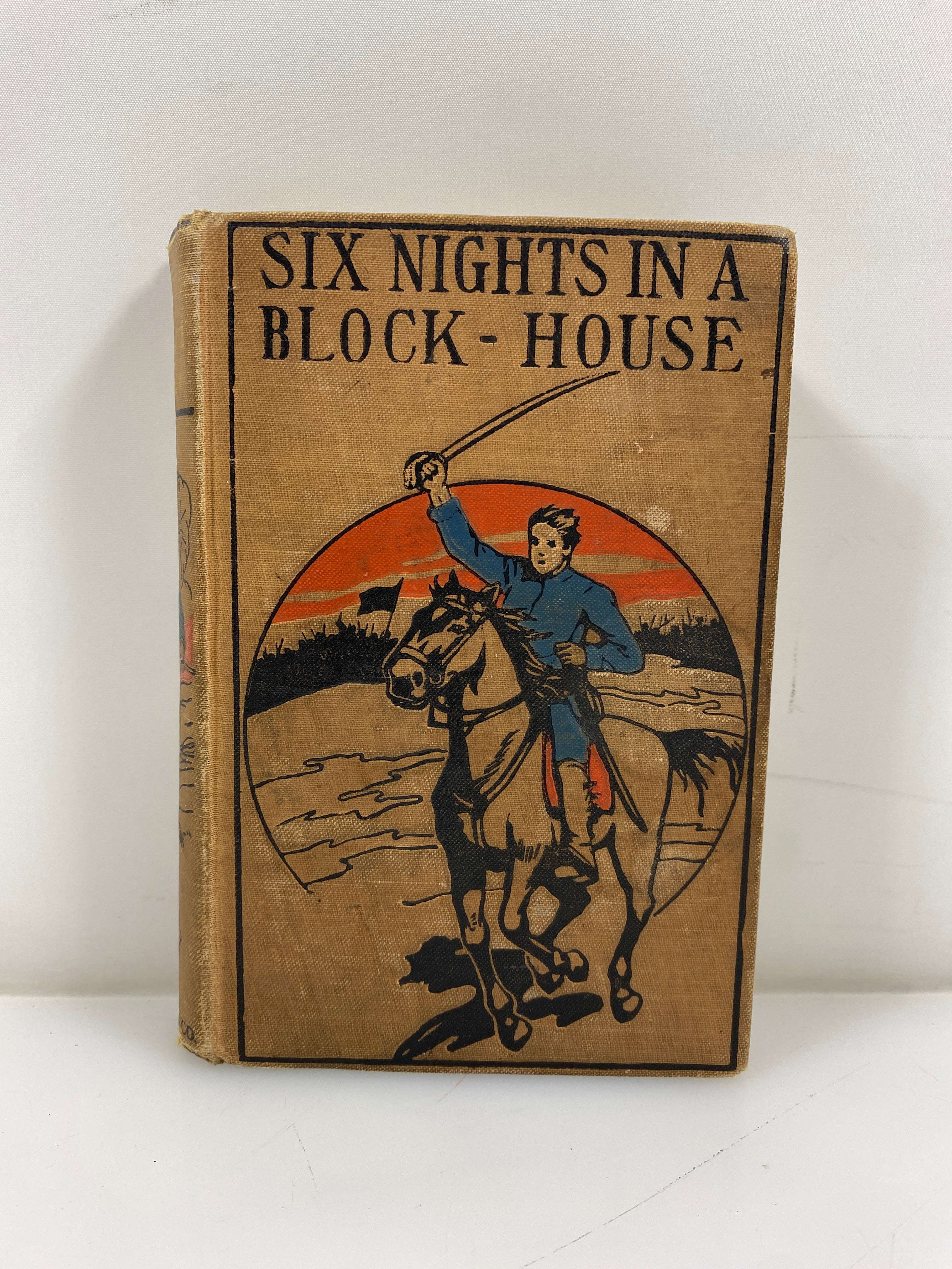 Six Nights in a Block House Watson 1851 Antique HC