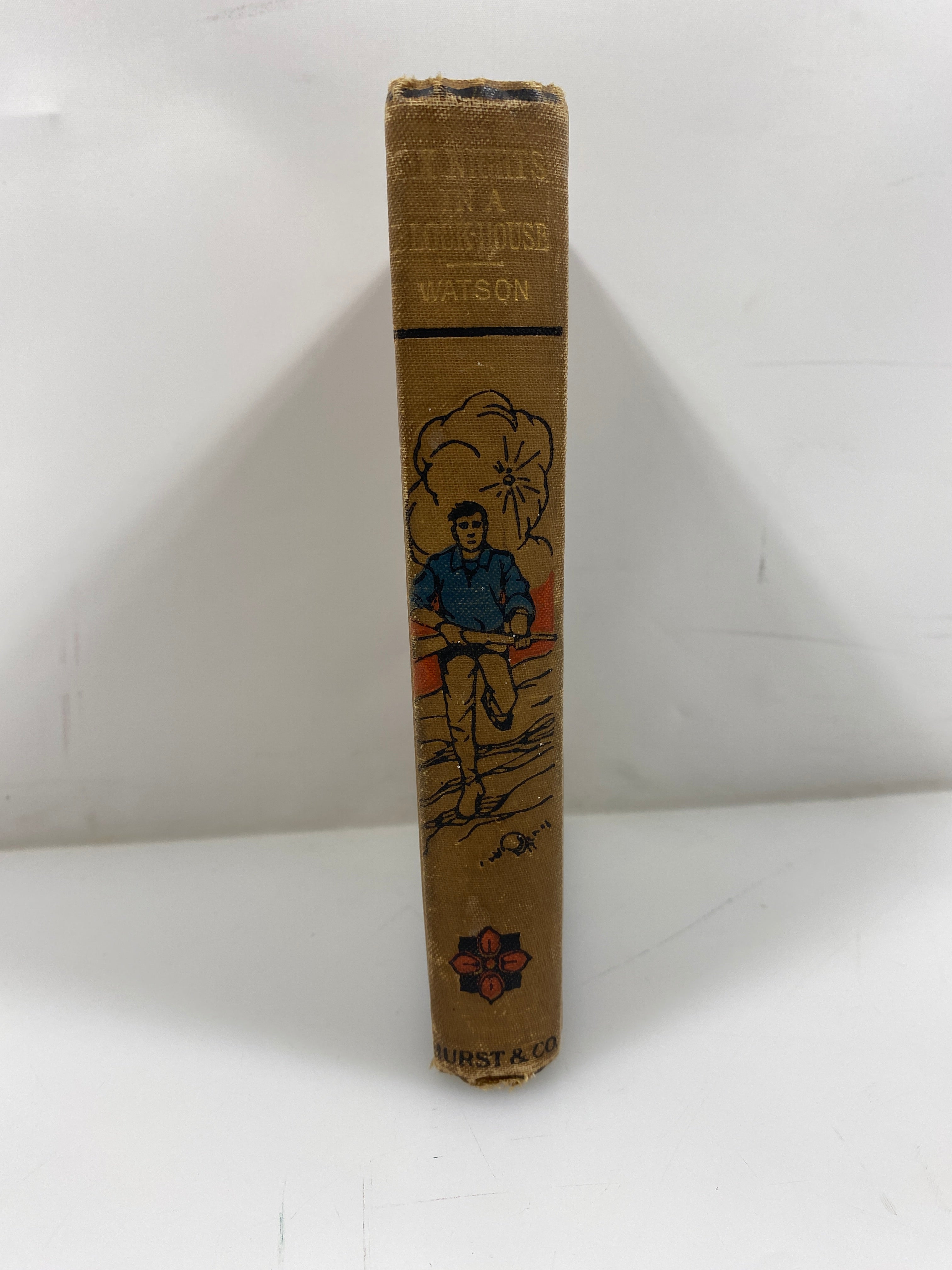 Six Nights in a Block House Watson 1851 Antique HC