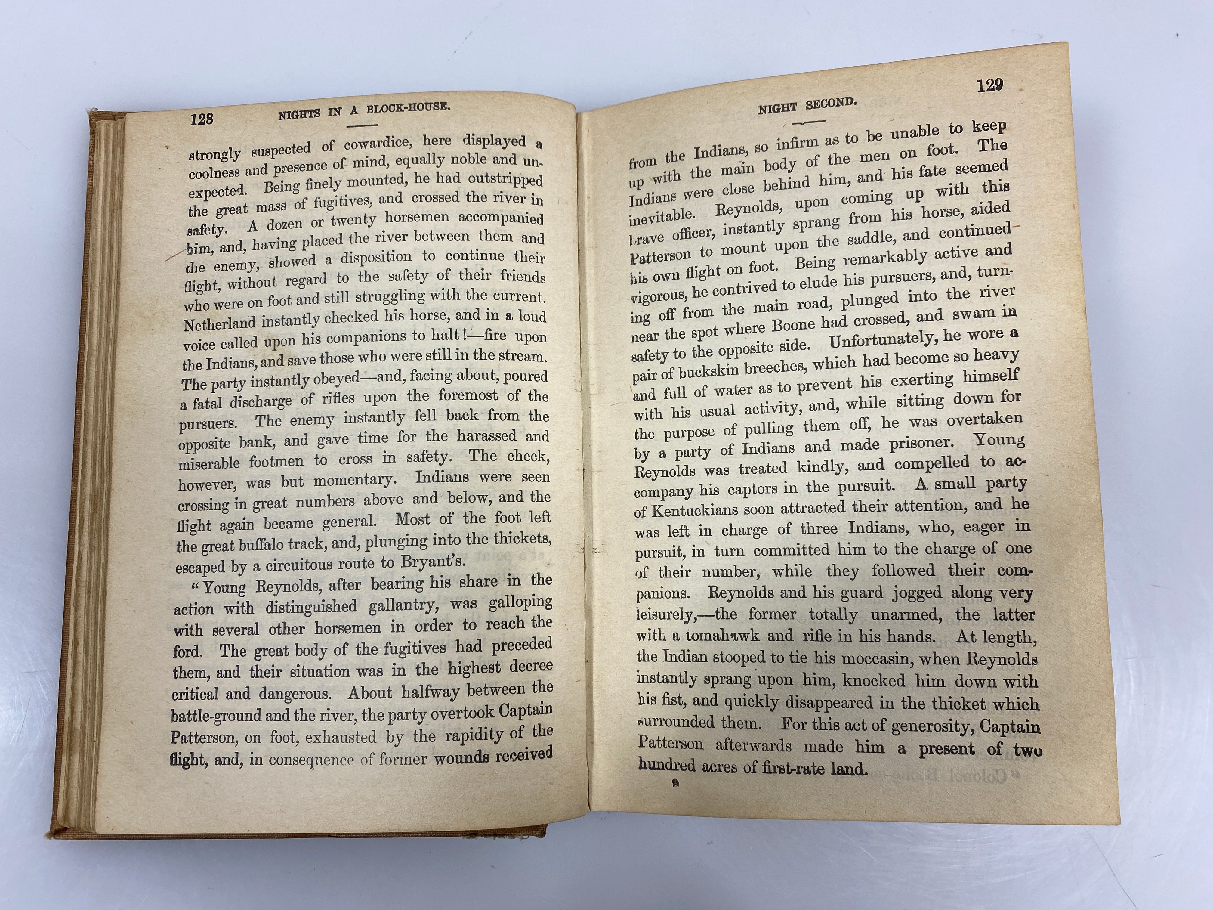 Six Nights in a Block House Watson 1851 Antique HC