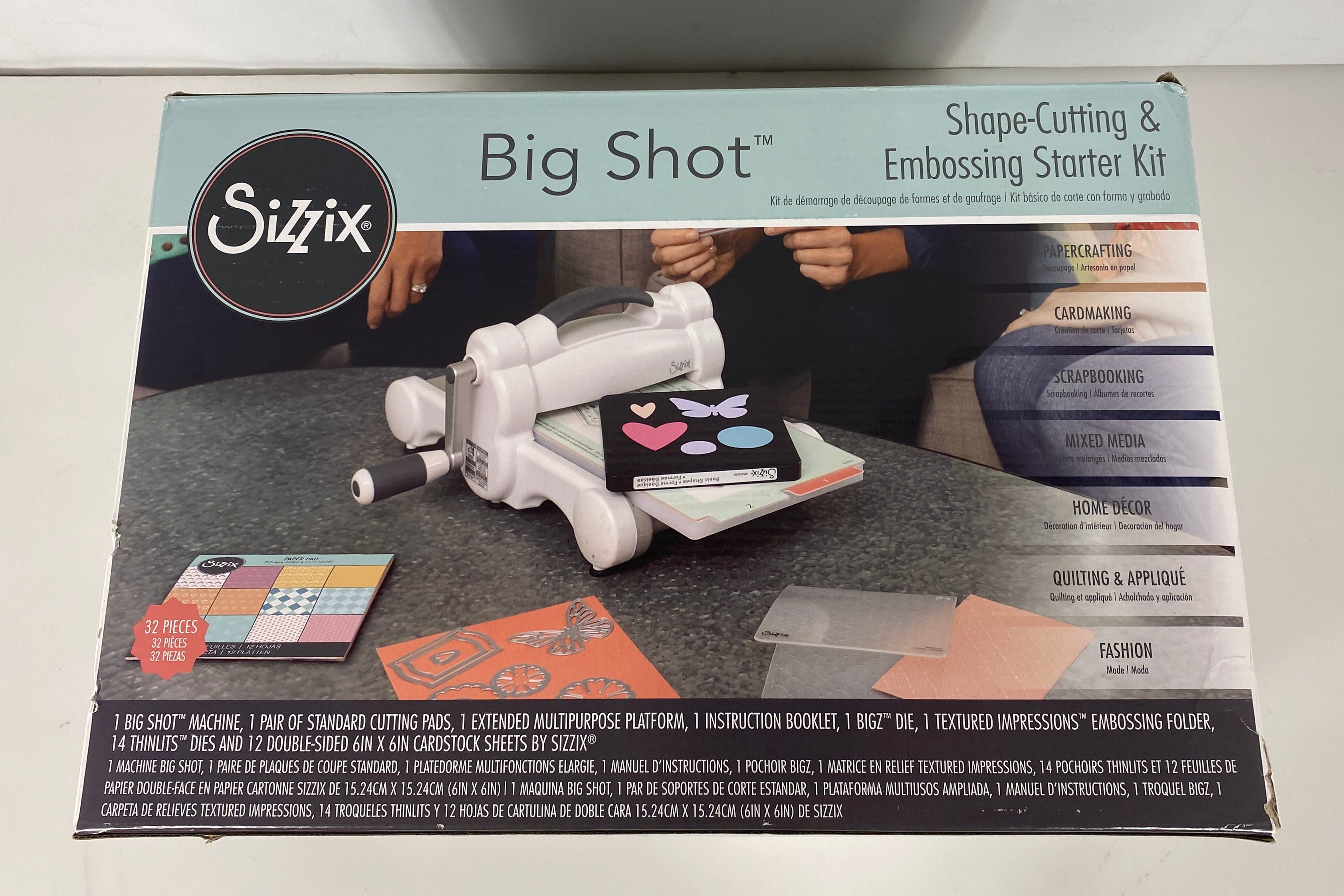 Sizzix "Big Shot" Shape-Cutting and Embossing Starter Kit