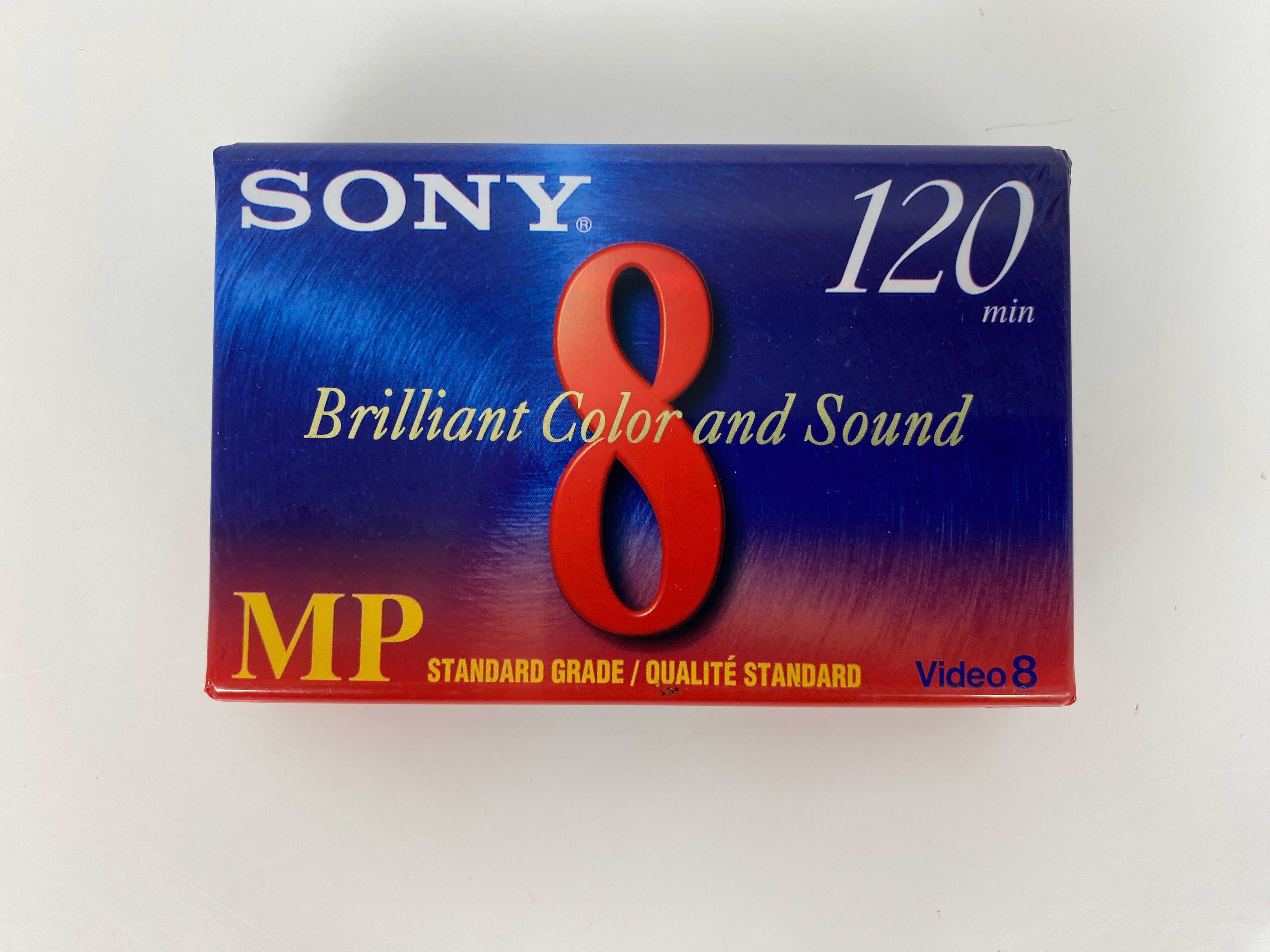 Sony 8mm P6-120MPD Video Cassette *New*