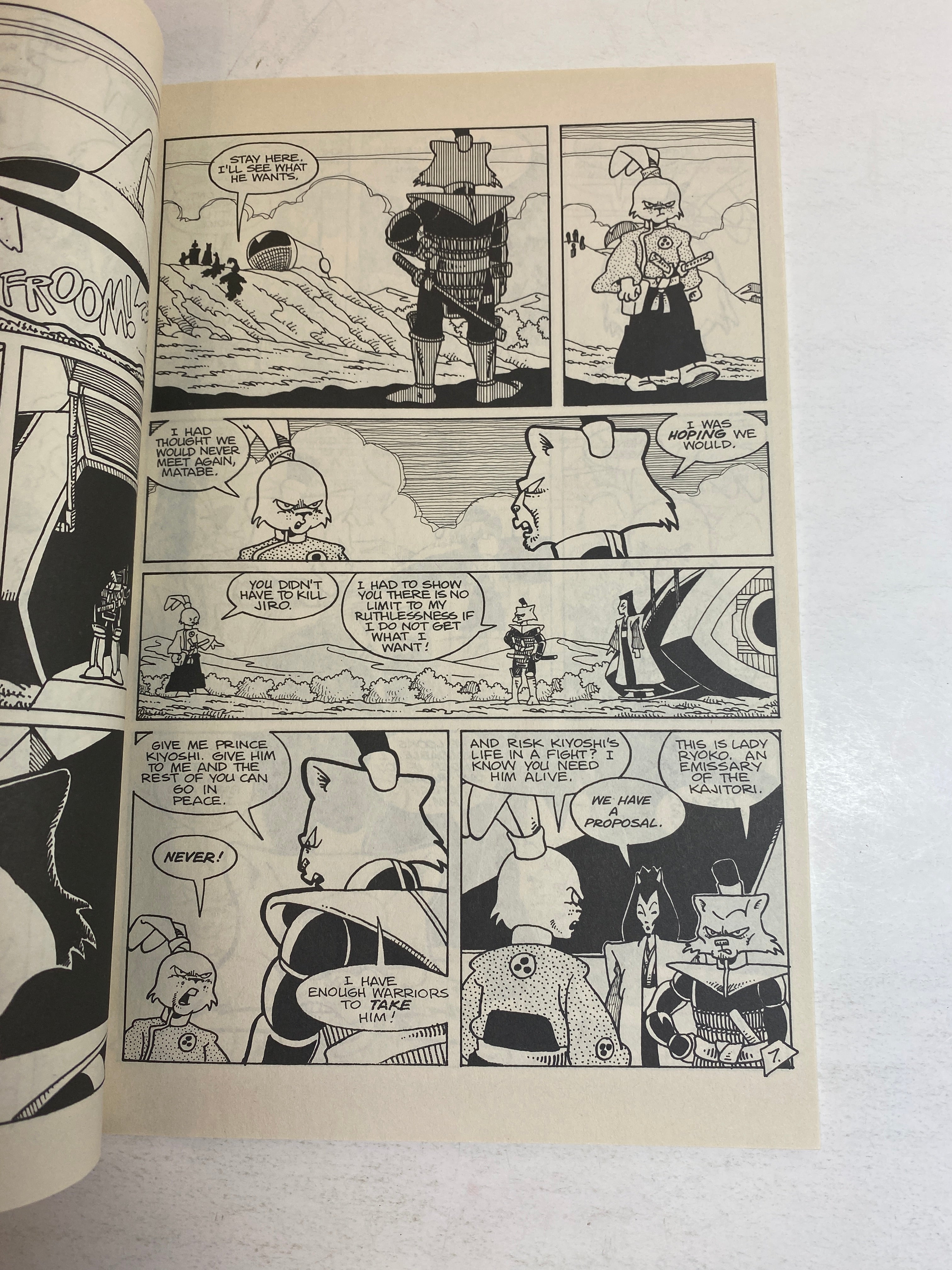 Space Usagi Mirage Part 3 of 3 Comic 1992
