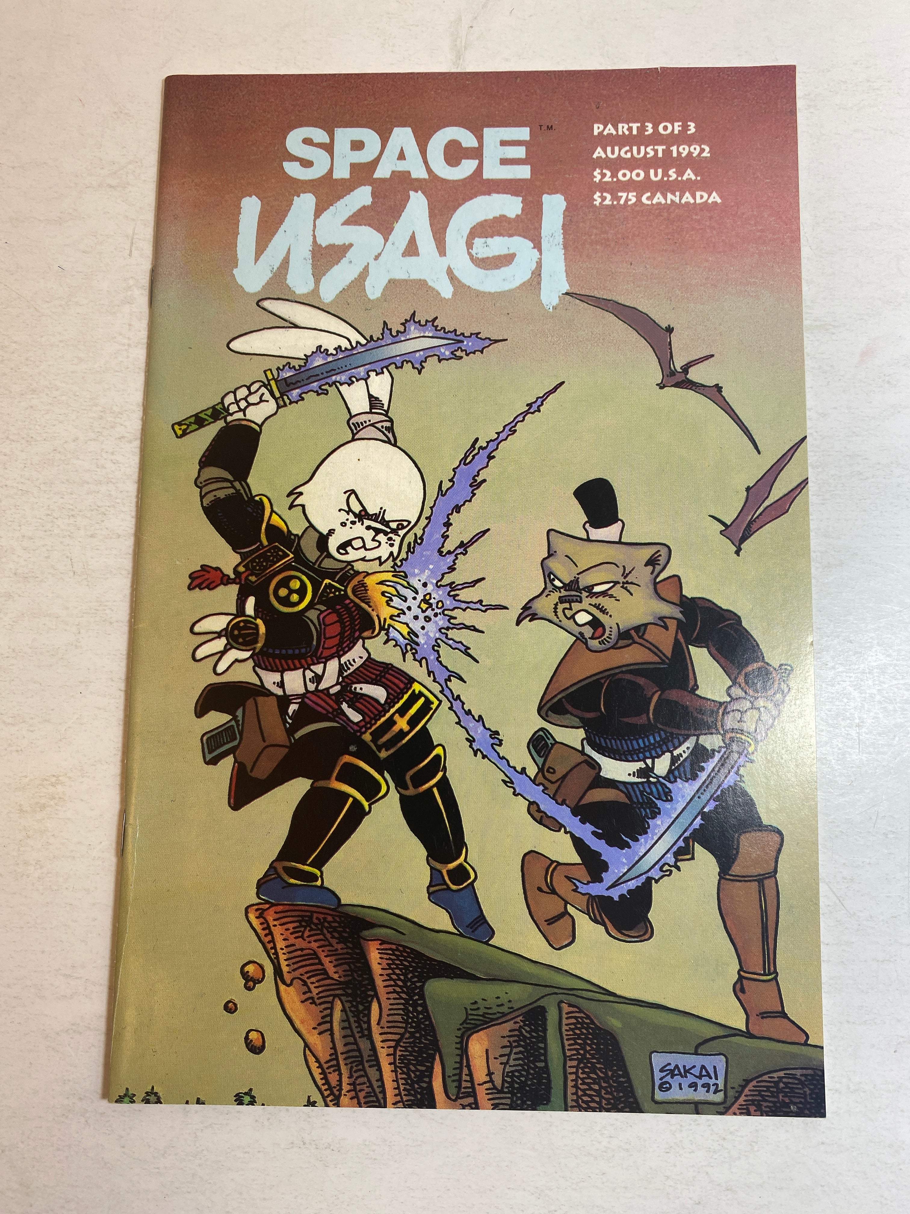 Space Usagi Mirage Part 3 of 3 Comic 1992