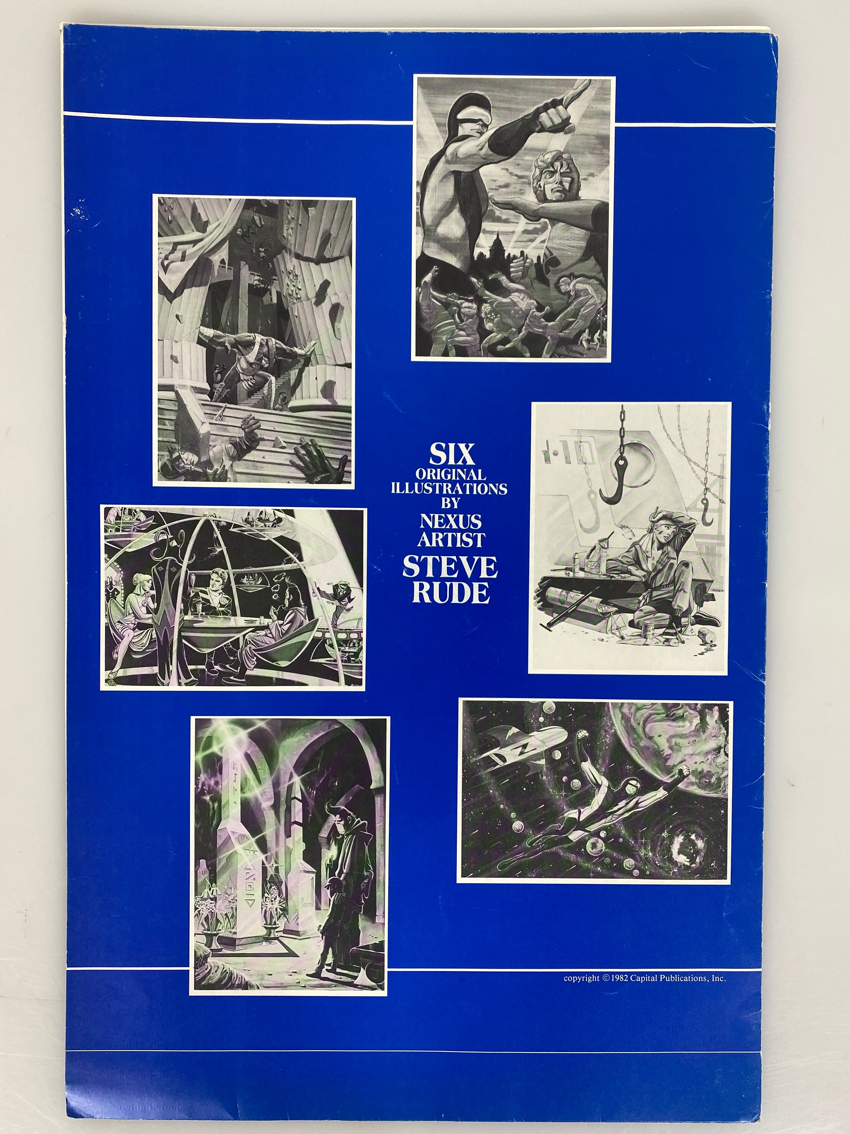 Steve Rude Nexus Reviews Copy Includes Letter and 5 Posters