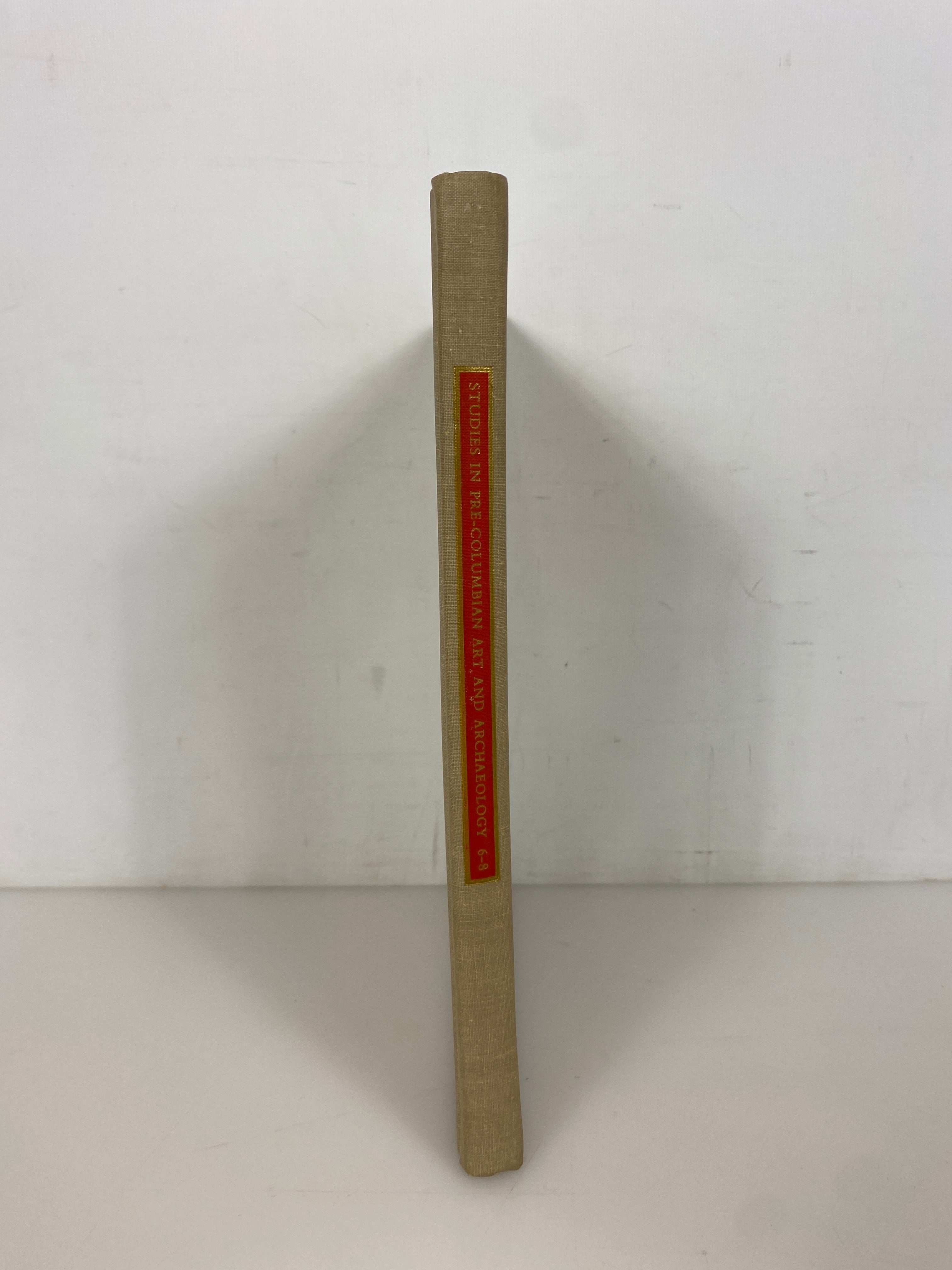 Studies in Pre-Columbian Art & Archaeology 6/7/8 Dumbarton Oaks 1970 HC