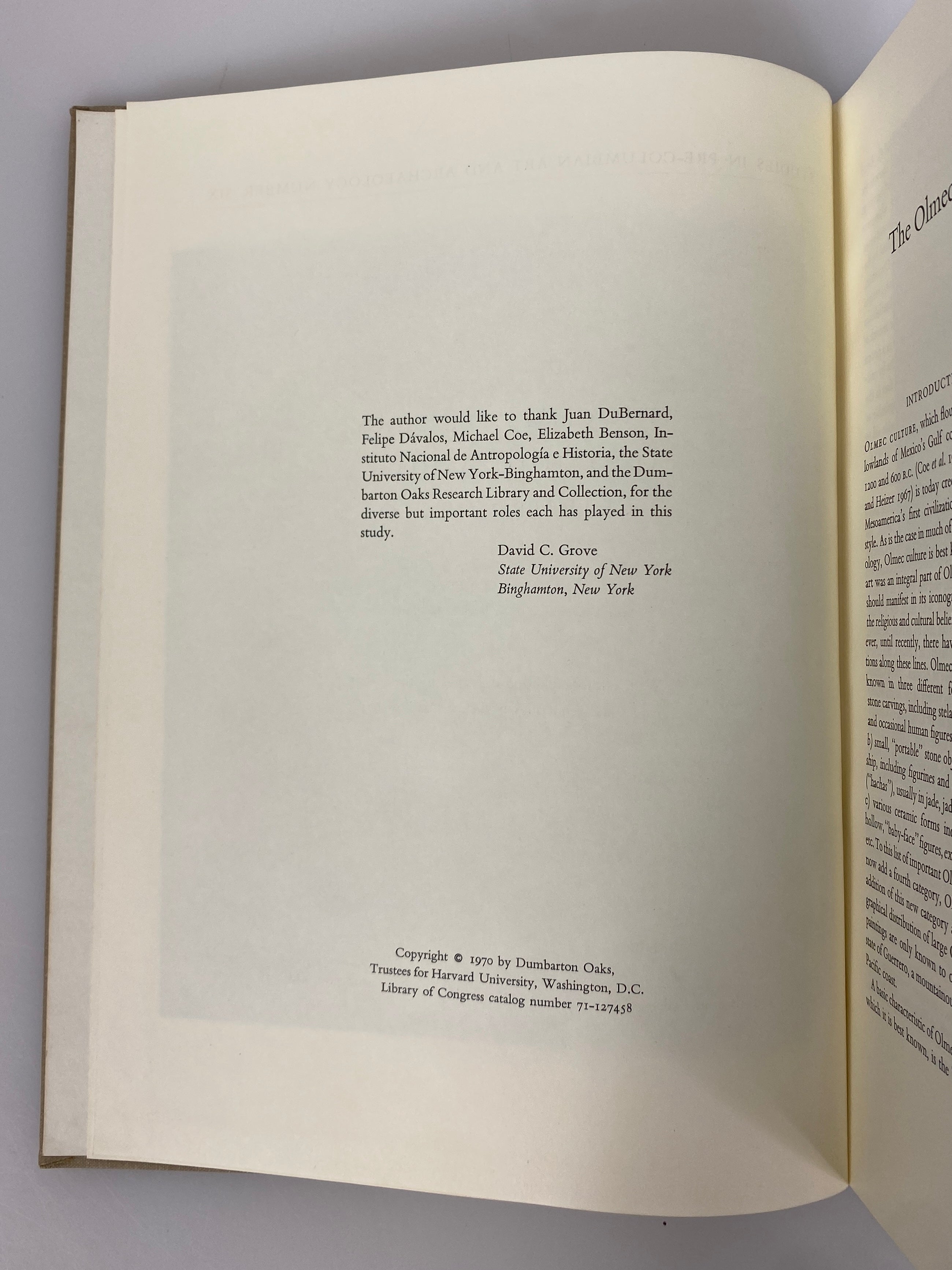 Studies in Pre-Columbian Art & Archaeology 6/7/8 Dumbarton Oaks 1970 HC