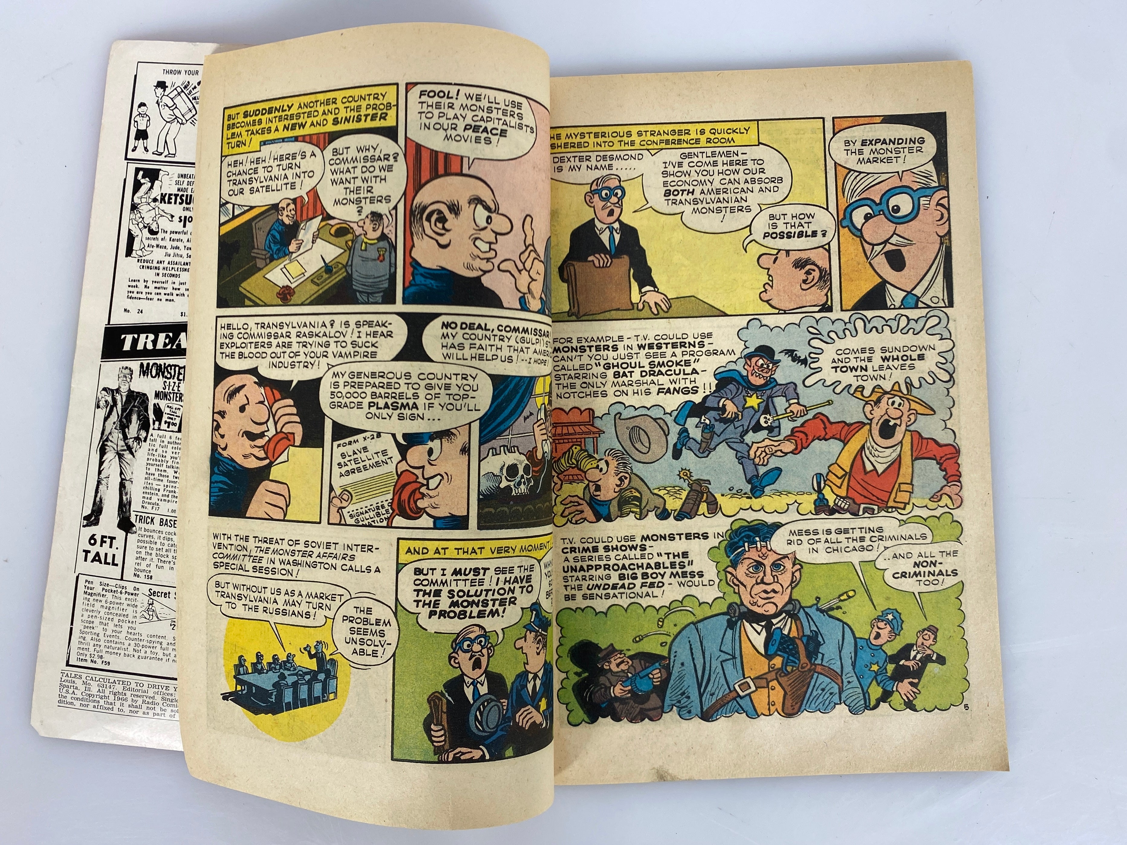 Tales Calculated to Drive You Bats #1 1966