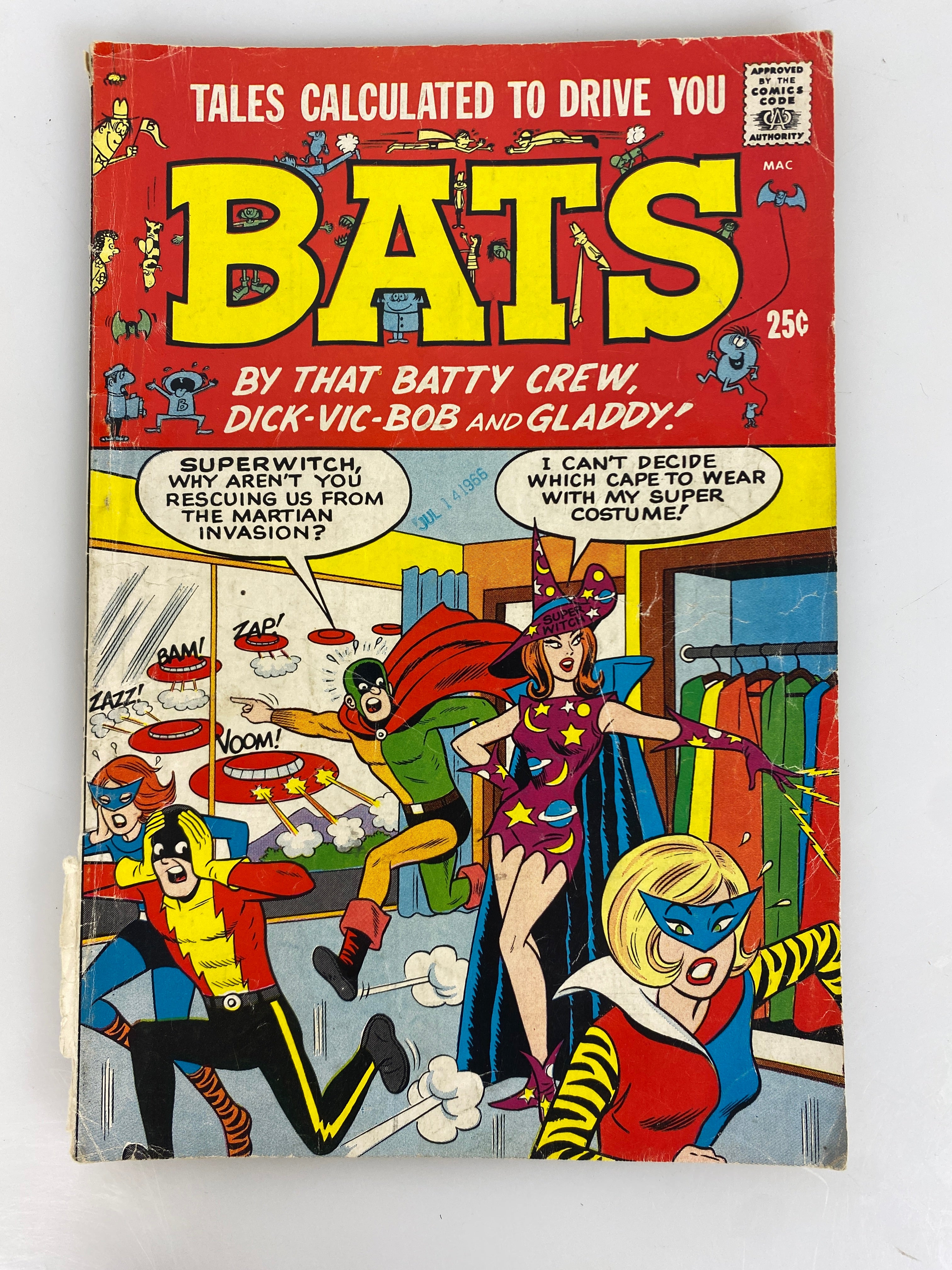 Tales Calculated to Drive You Bats #1 1966