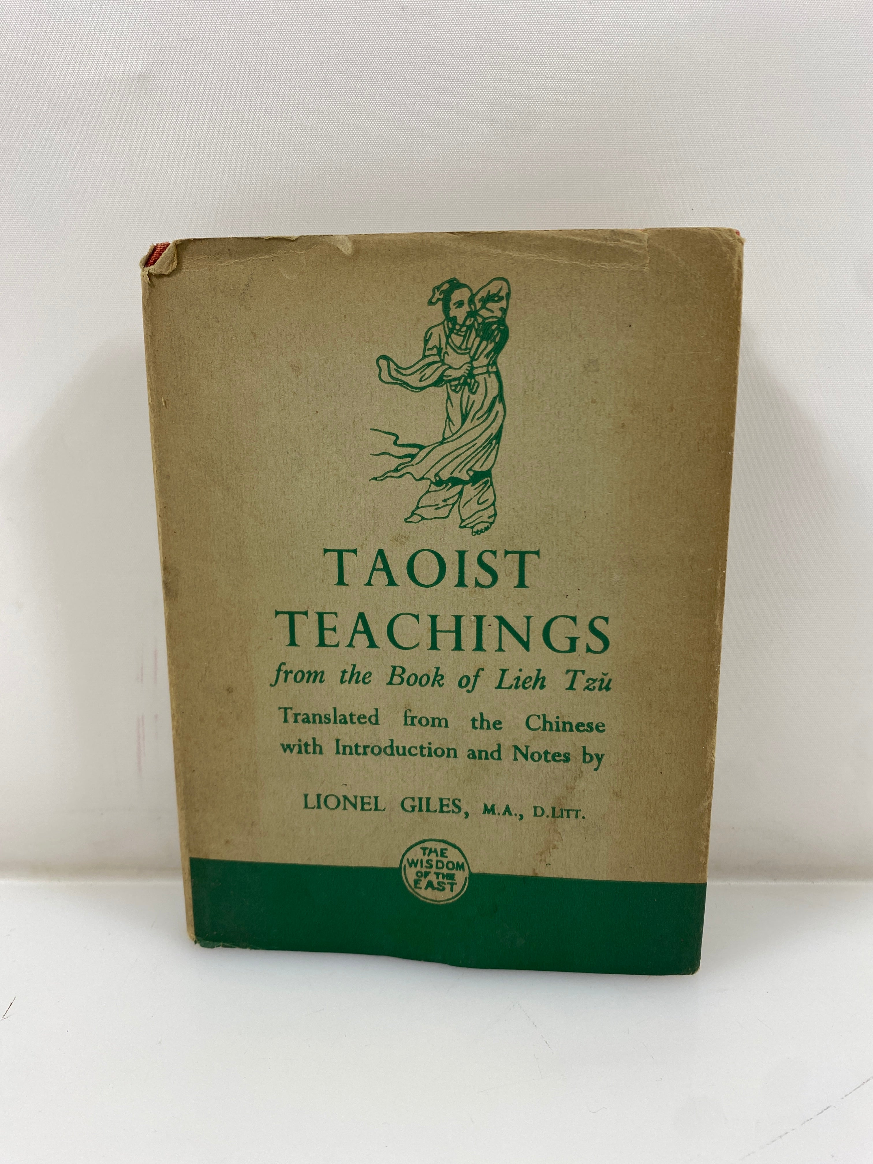 Taoist Teaching from the Book of Lieh Tzu Lionel Giles 2nd Ed. 1947 HCDJ