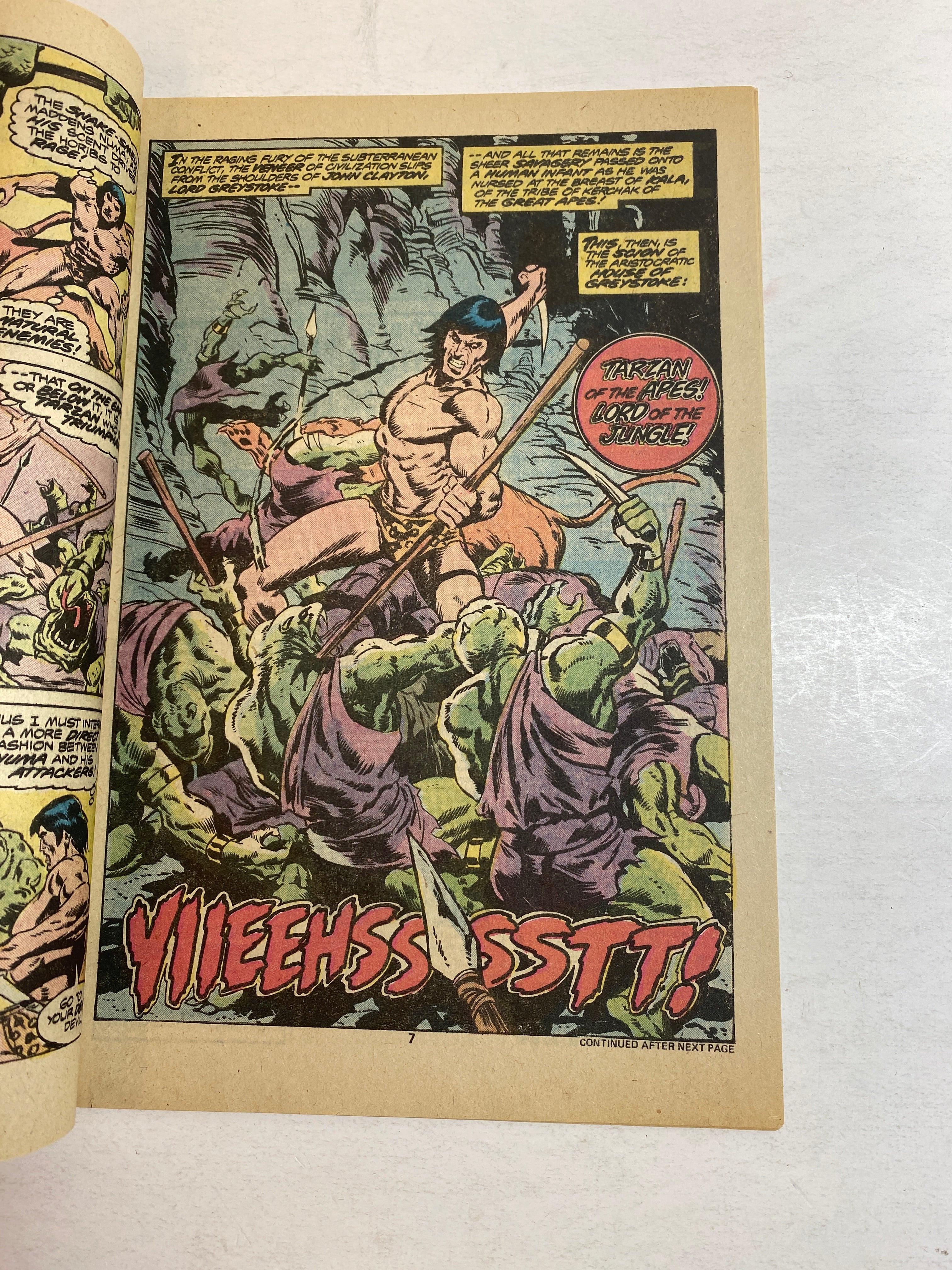 Tarzan 20 Marvel Comic 1979