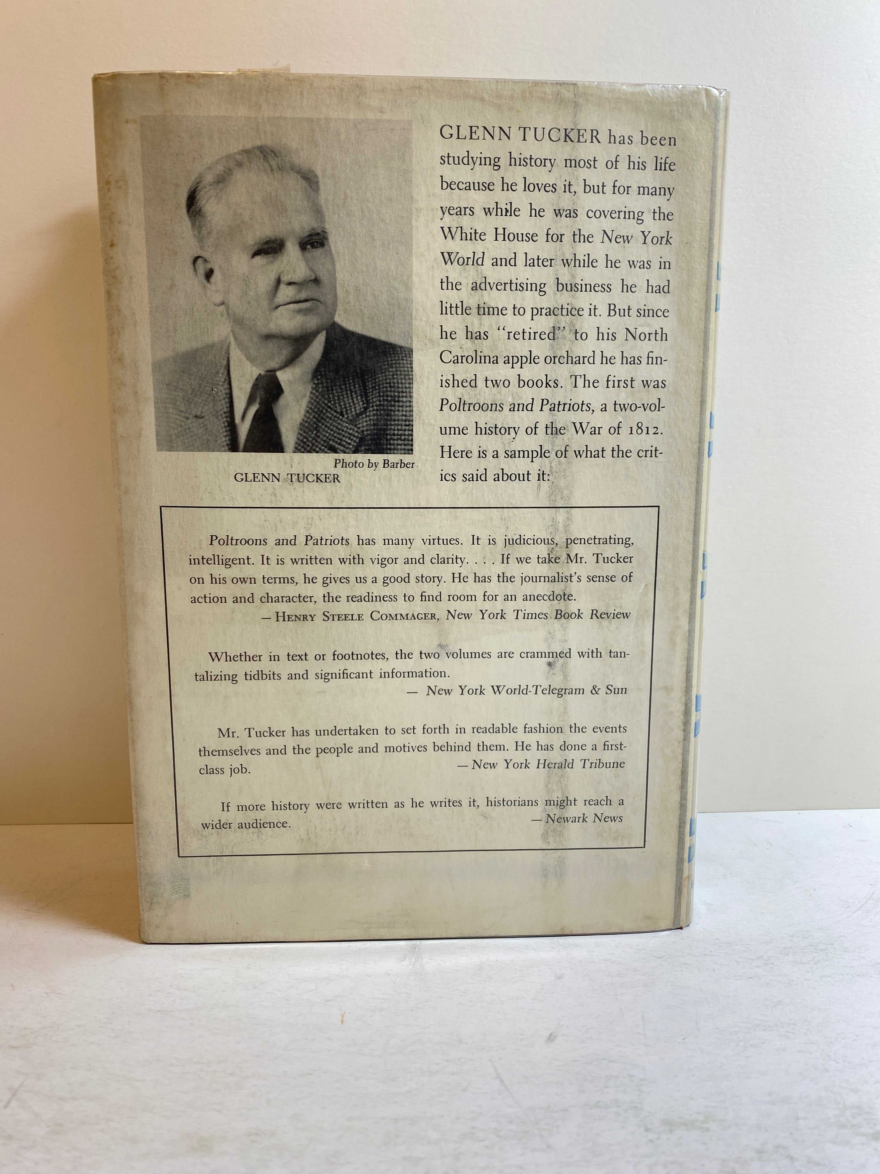 Tecumseh Vision of Glory by Glenn Tucker 1956 1st Edition Ex-Library HC DJ