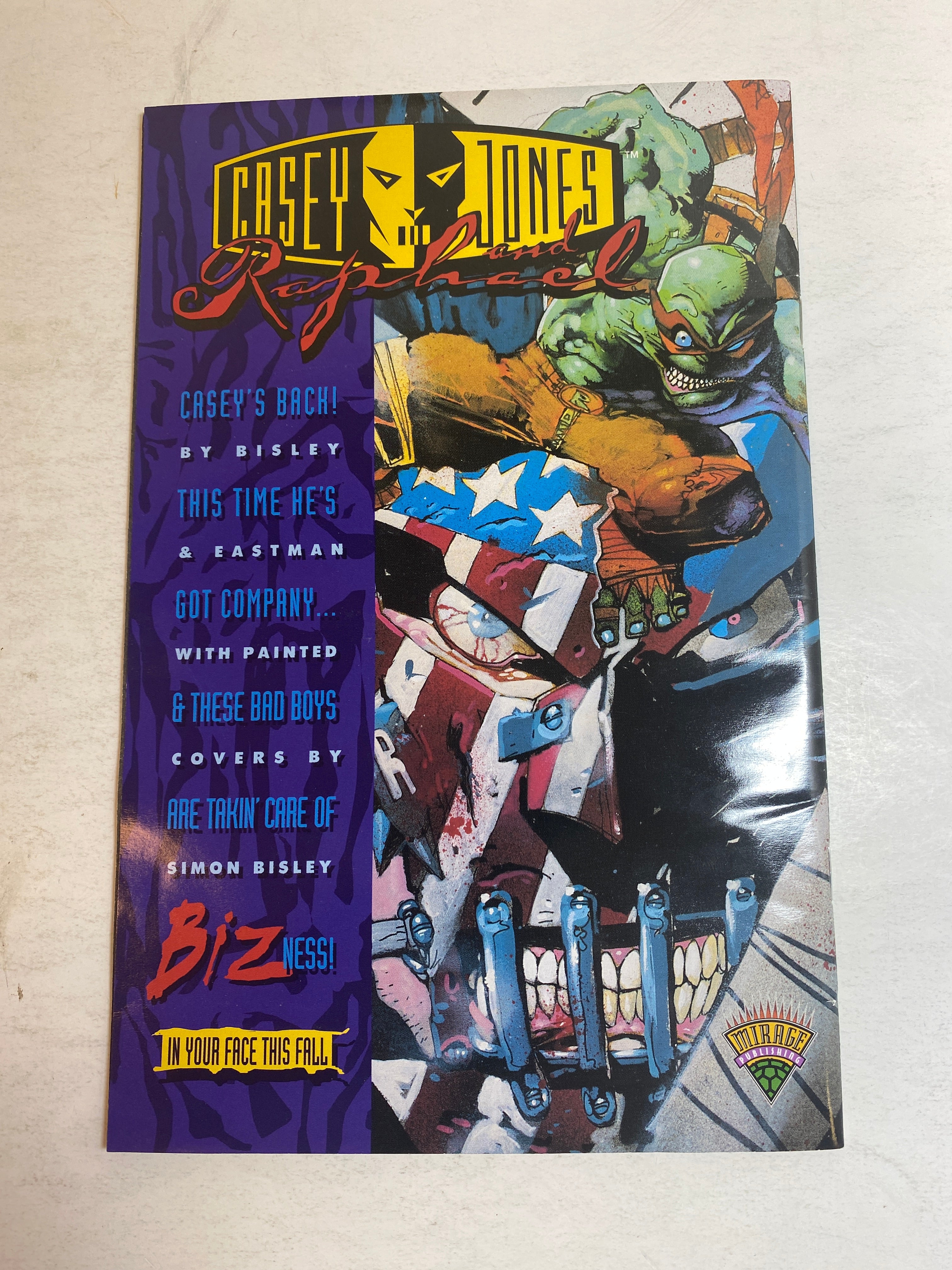 Teenage Mutant Ninja Turtles Mirage Comic Vol 2 Number 5