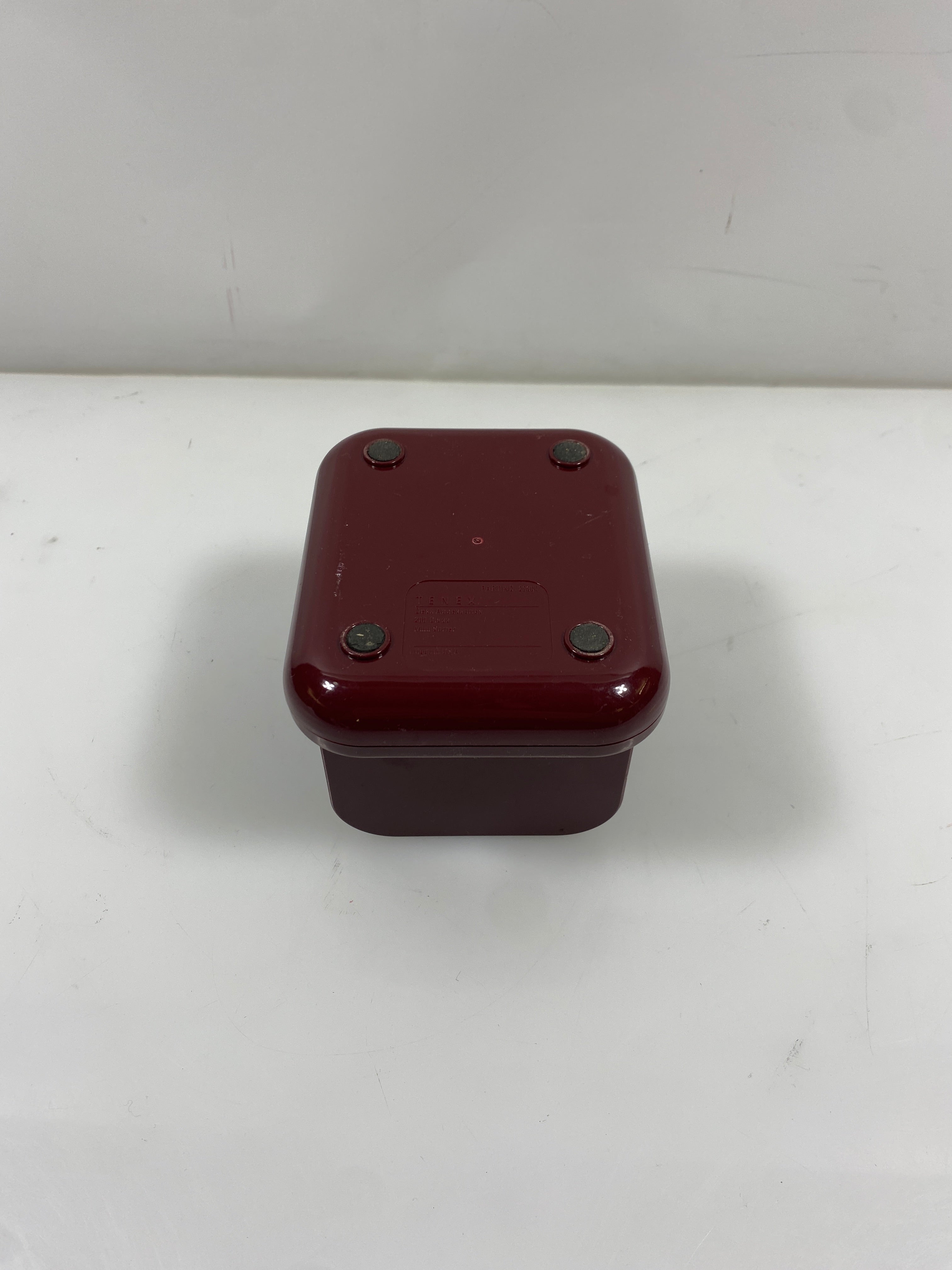 Tenex Burgundy Desk Organization