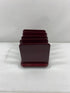 Tenex Burgundy Desk Organizer