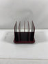 Tenex Burgundy Desk Organizer