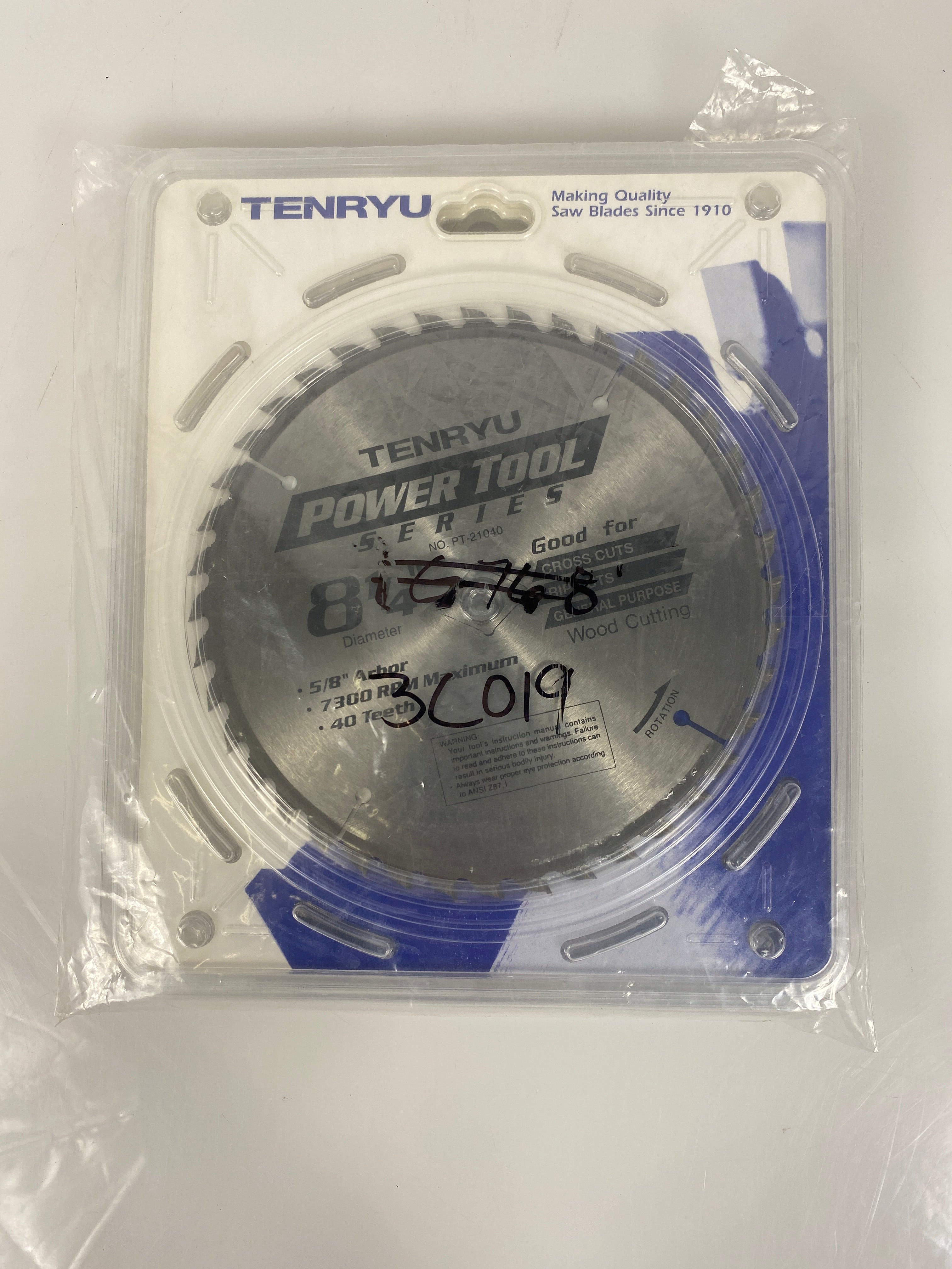 Tenryu All Purpose Circular Saw Blade PT-21040
