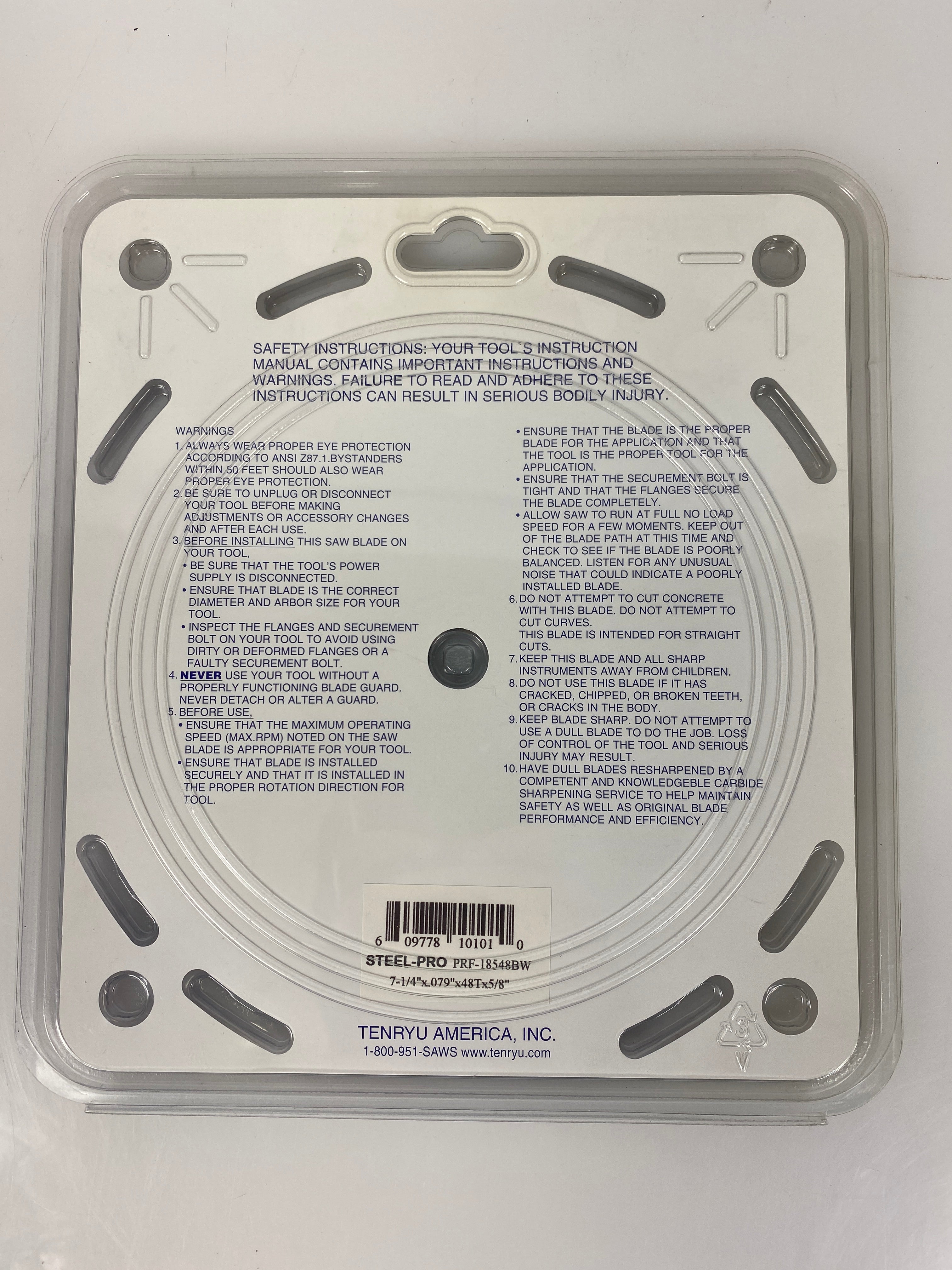 Tenryu Steel-Pro Circular Blade Saw PRF-18548