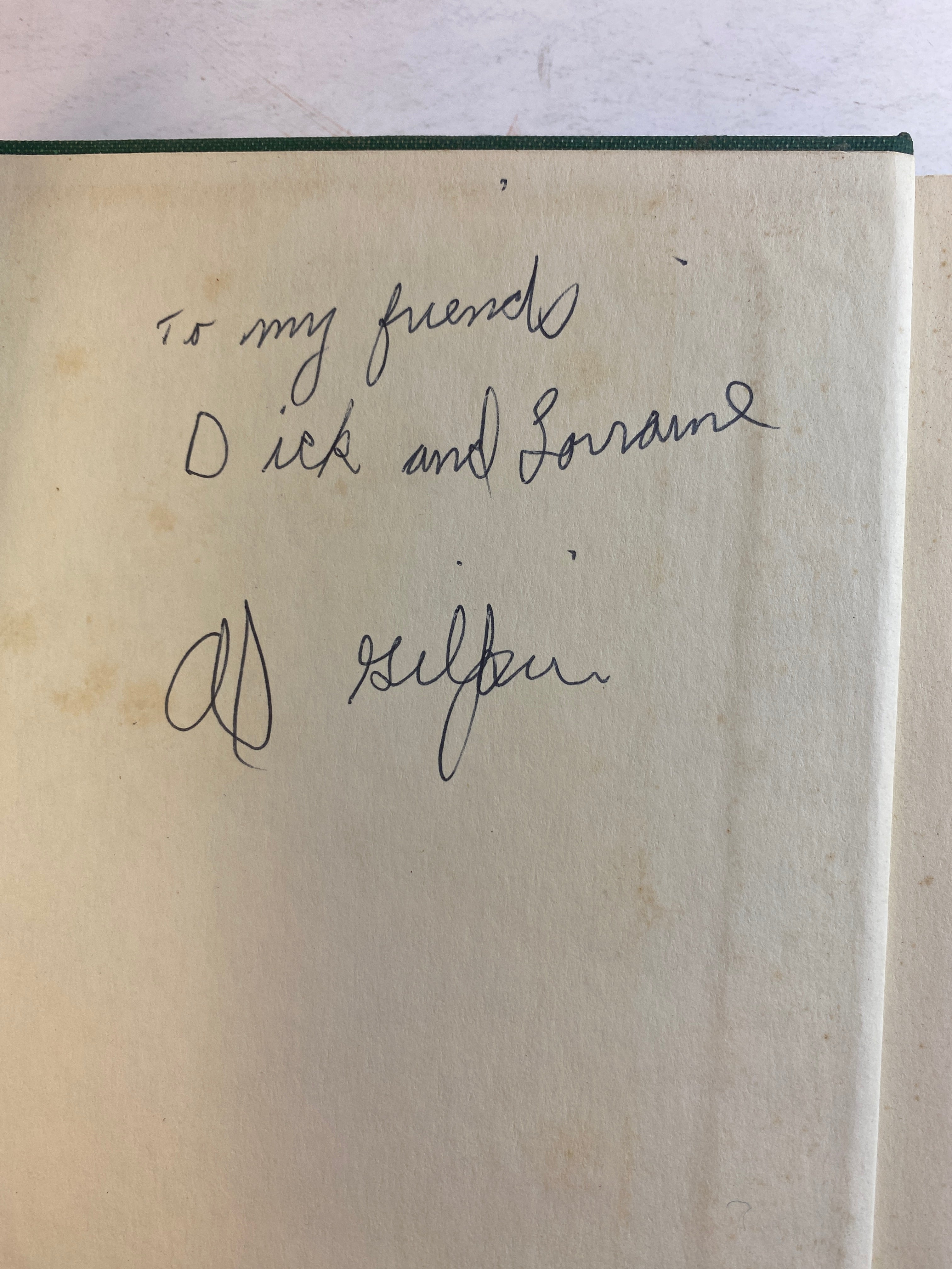 Territory of Michigan Alec Gilpin HCDJ 1970 *Signed*