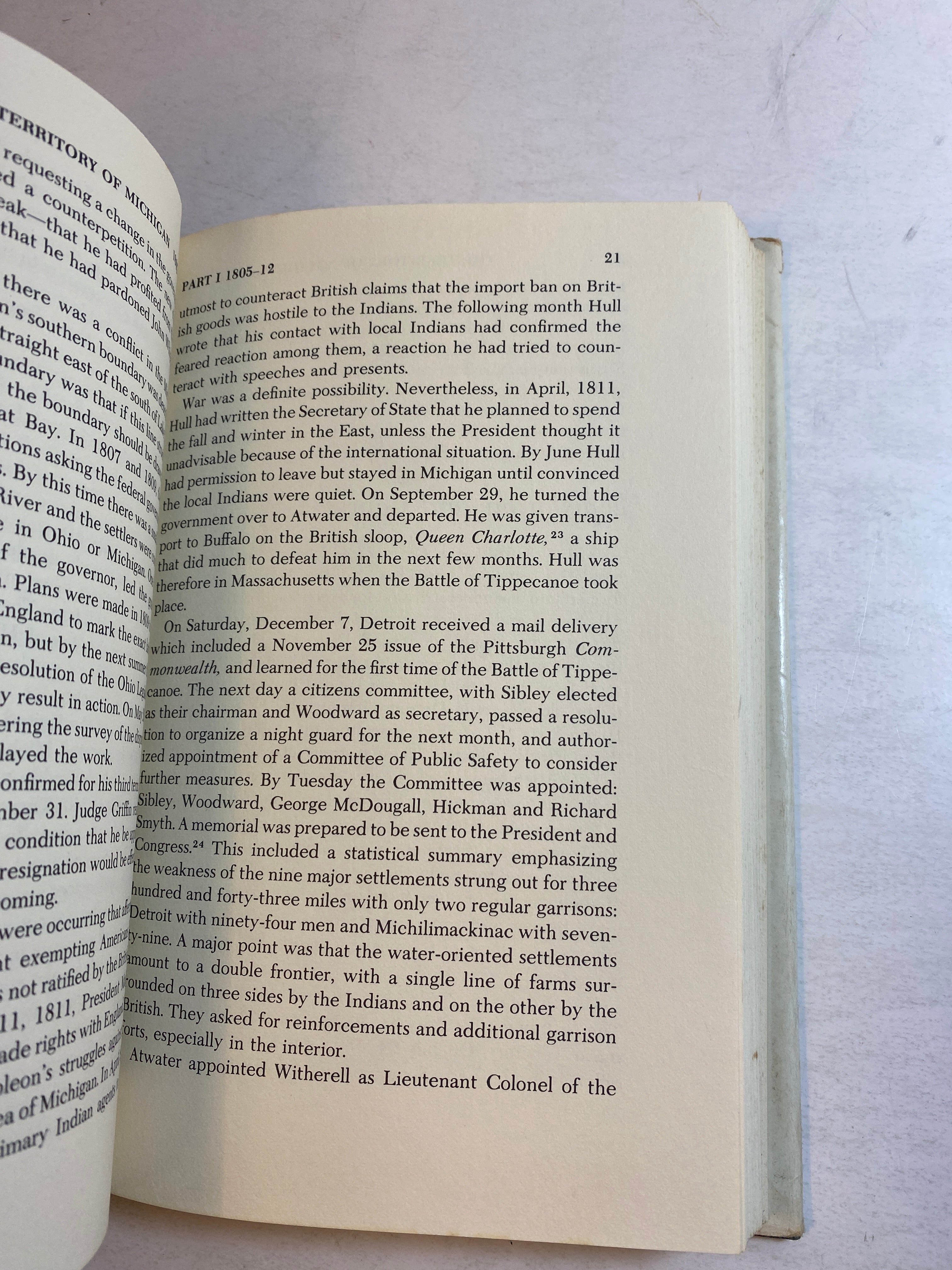 Territory of Michigan Alec Gilpin HCDJ 1970 *Signed*