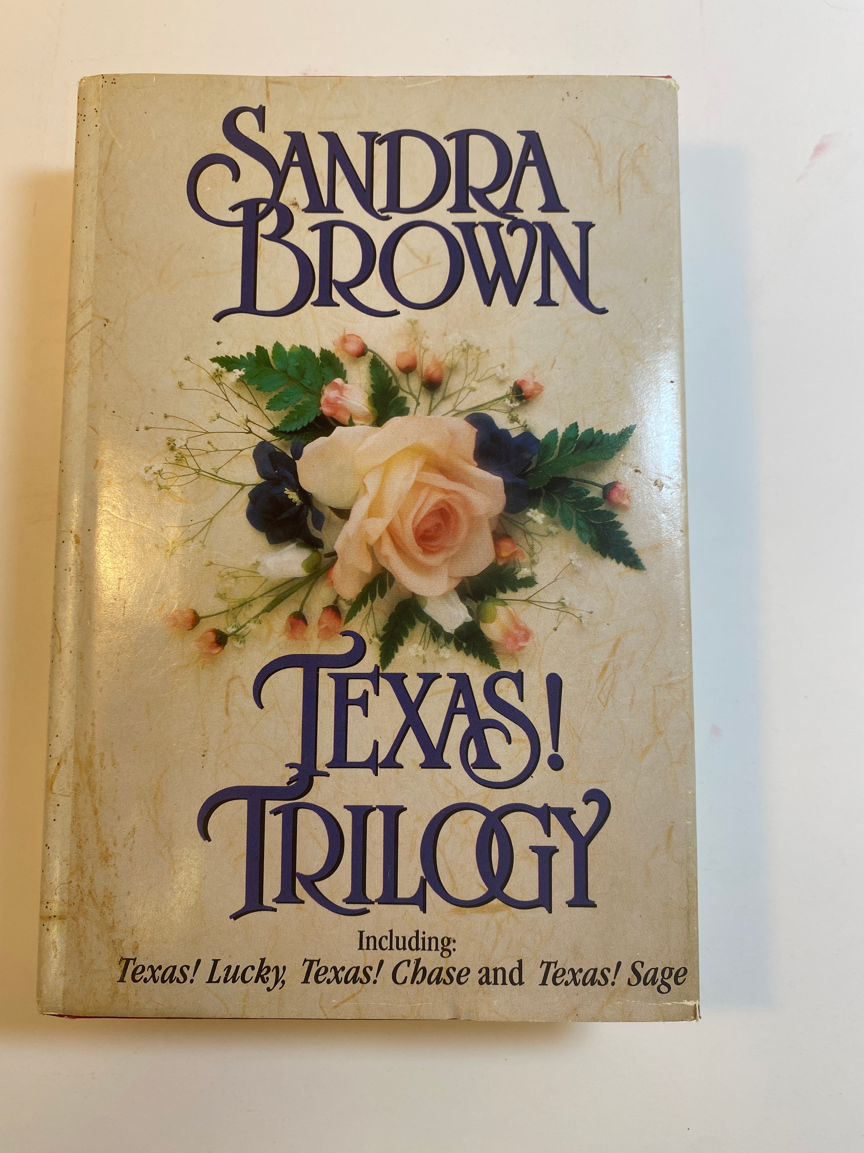 Texas! Trilogy Sandra Brown HCDJ 1991