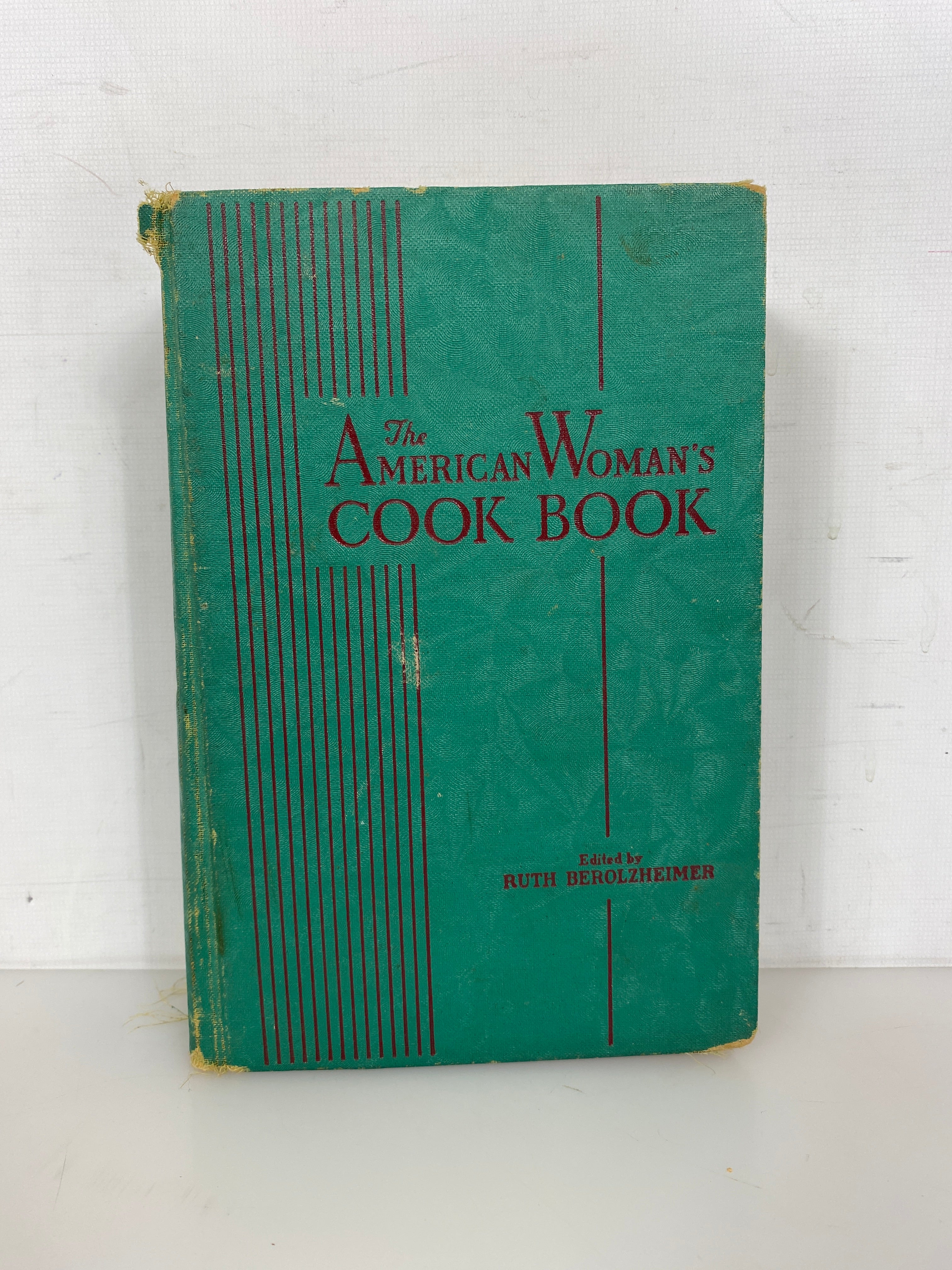 The American Woman's Cook Book 1940 Ruth Berolzheimer Vintage HC