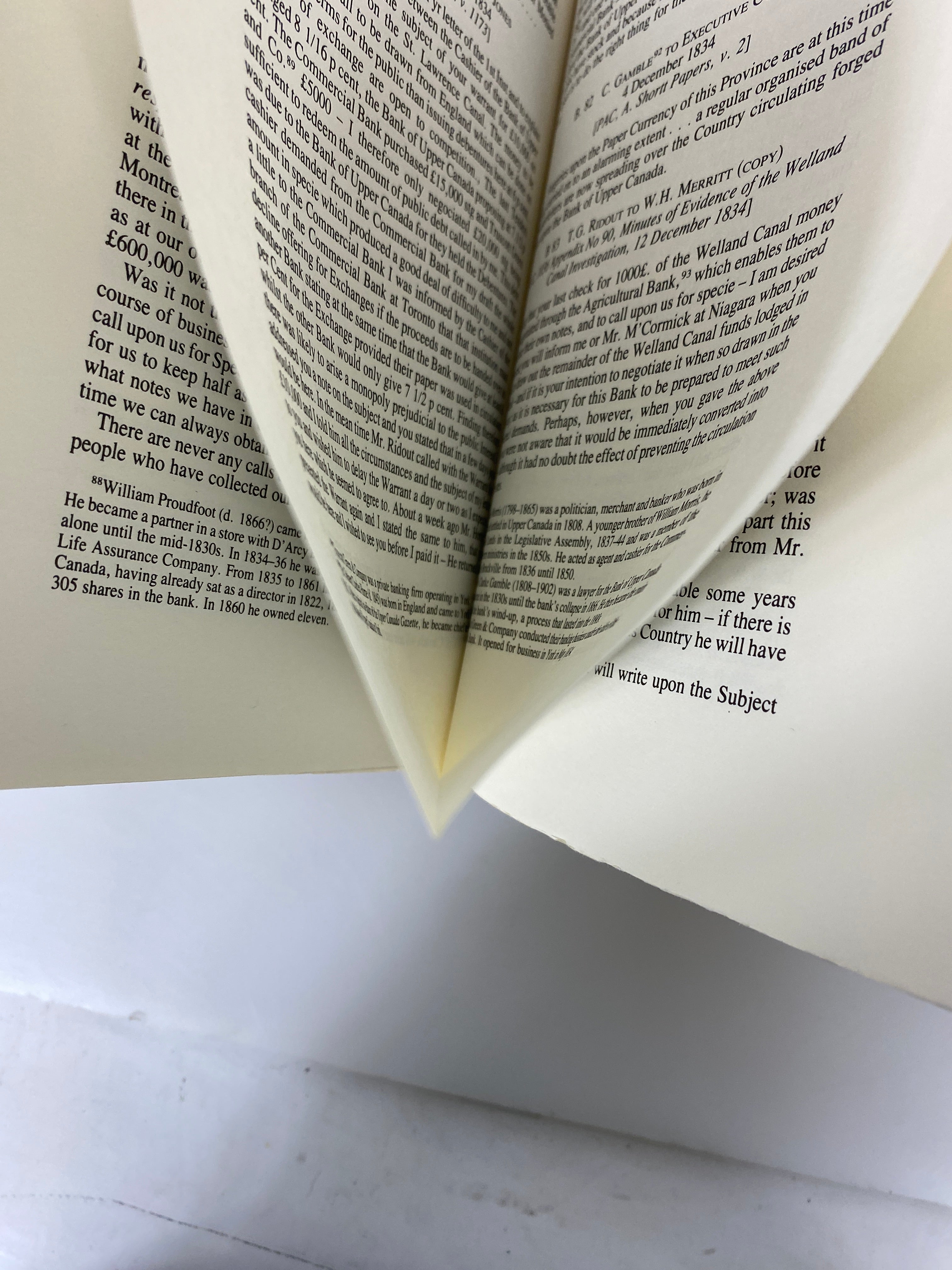 The Bank of Upper Canada by Baskerville 960/1300 The Champlain Society 1987 HC